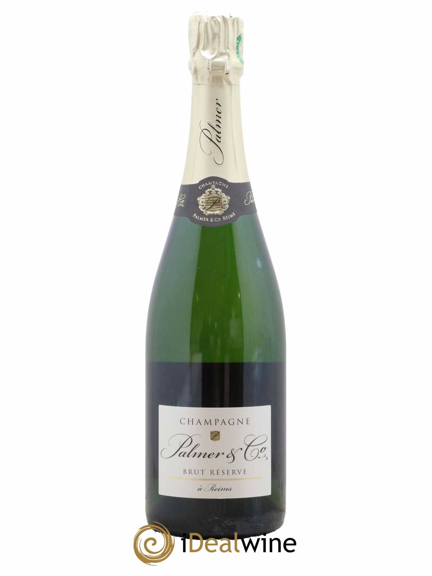 Champagne Brut Réserve Palmer & Co - Lot de 1 bouteille - 1