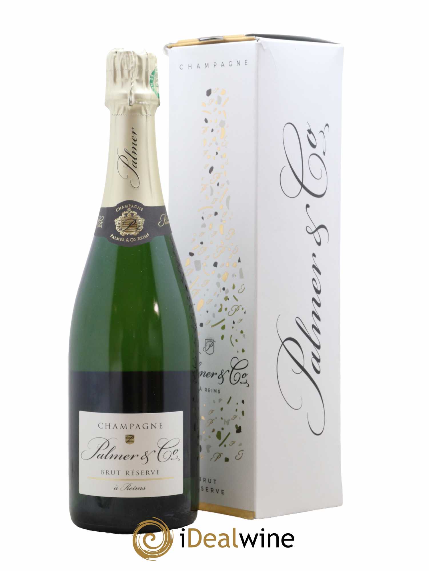Champagne Brut Réserve Palmer & Co - Lot de 1 bouteille - 0