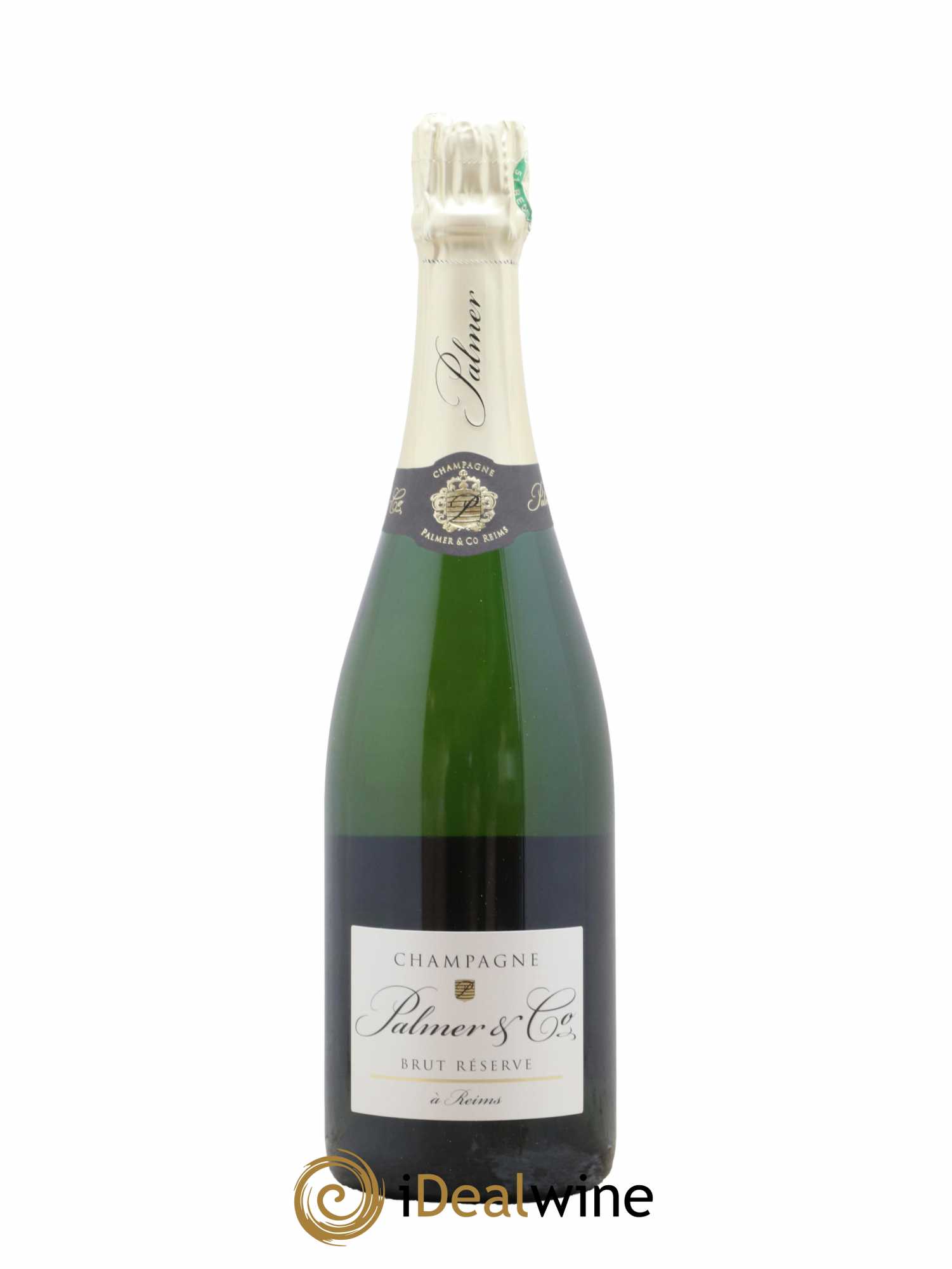 Champagne Brut Réserve Palmer & Co - Lot de 1 bouteille - 1