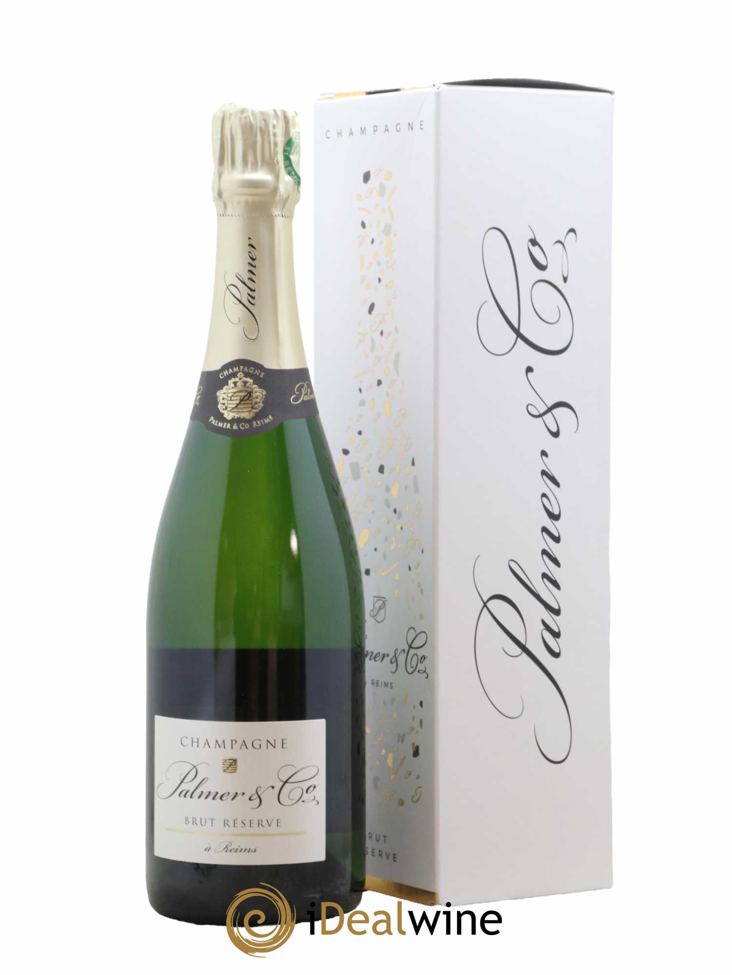 Champagne Brut Réserve Palmer & Co - Lot de 1 bouteille - 0