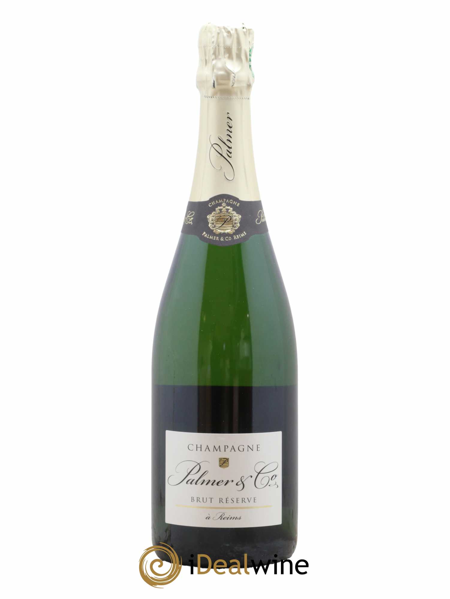 Champagne Brut Réserve Palmer & Co - Lot de 1 bouteille - 1
