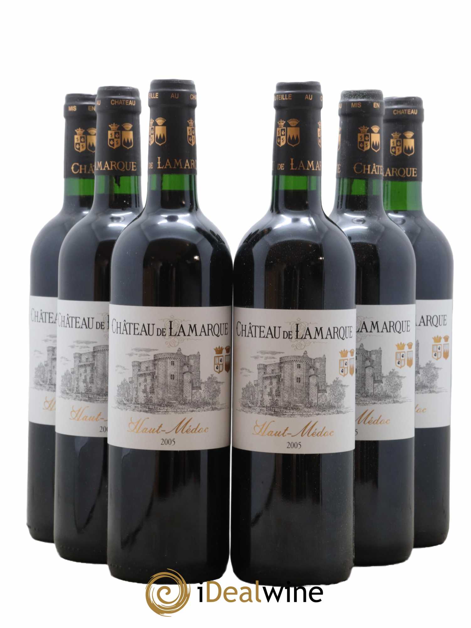 Château de Lamarque Cru Bourgeois 2005 - Lot de 6 bouteilles - 0