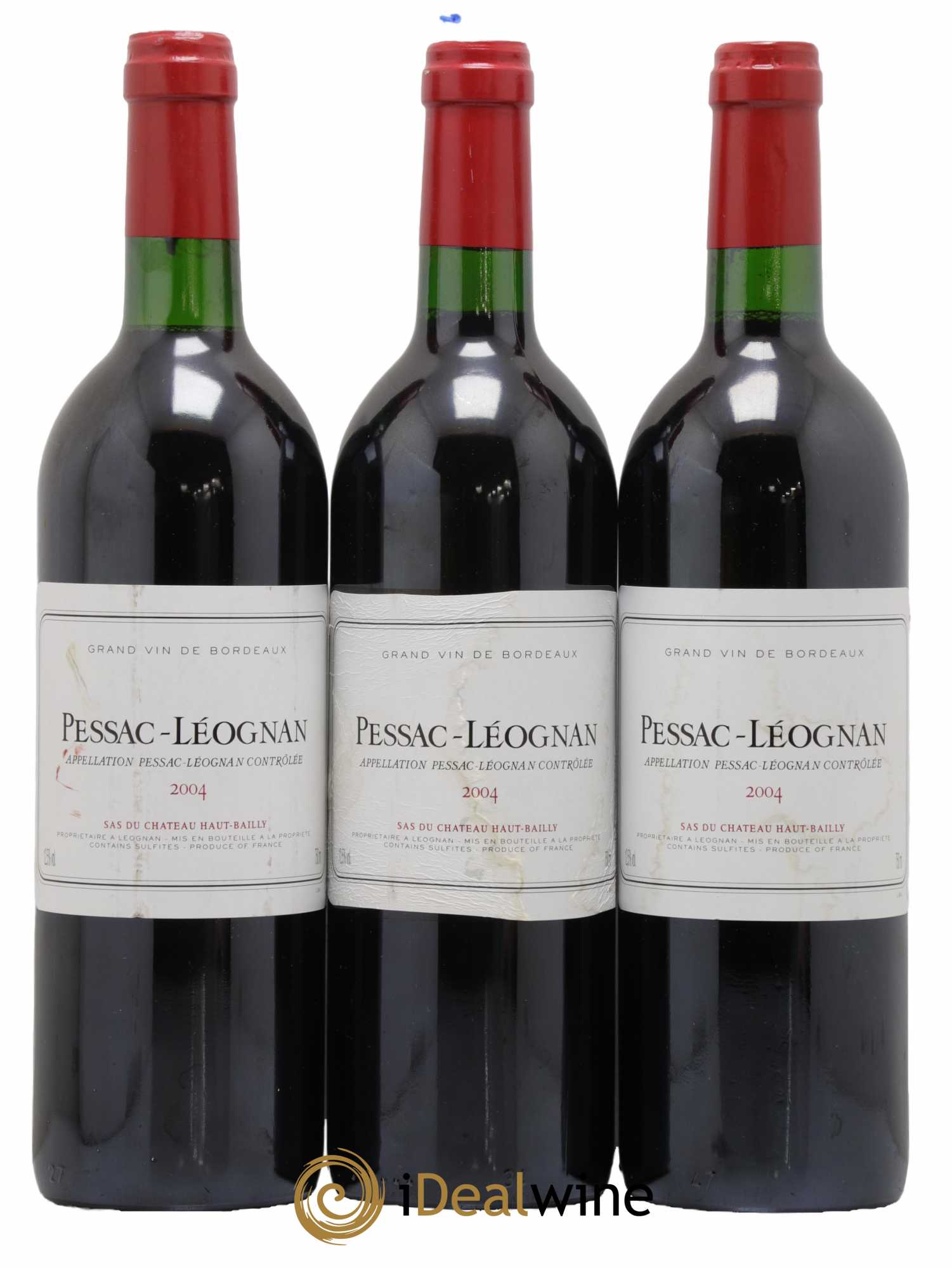 Pessac-Léognan 3ème vin Sarl Haut-Bailly 2004 - Lot de 6 bouteilles - 2