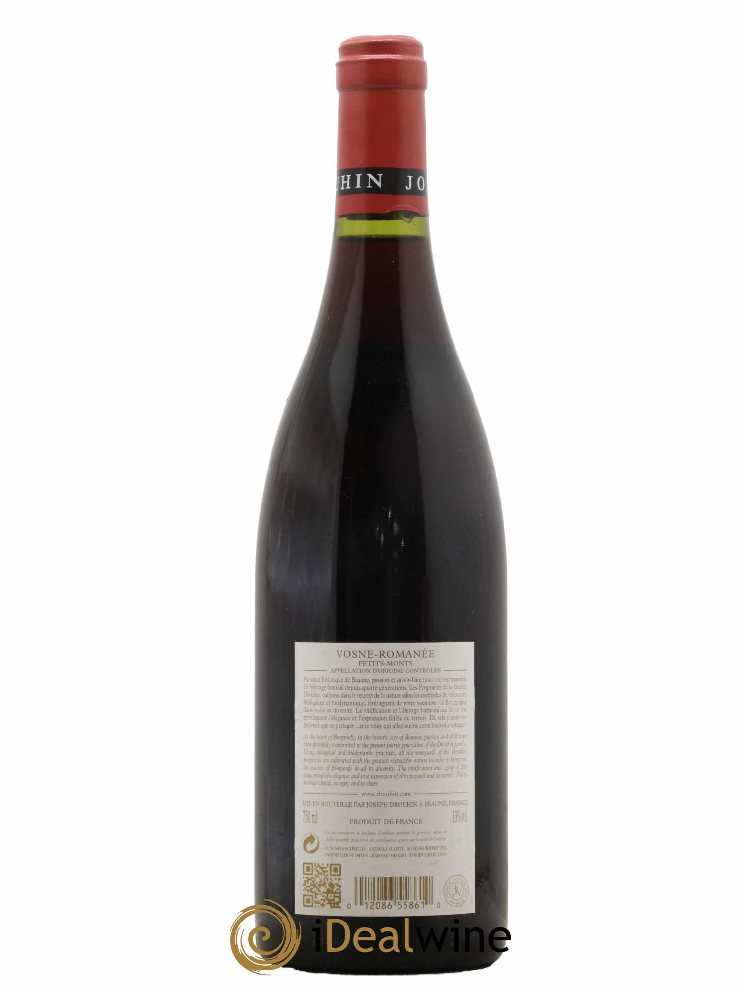 Vosne-Romanée 1er Cru Les Petits Monts Joseph Drouhin 1992 - Lot de 1 bouteille - 1