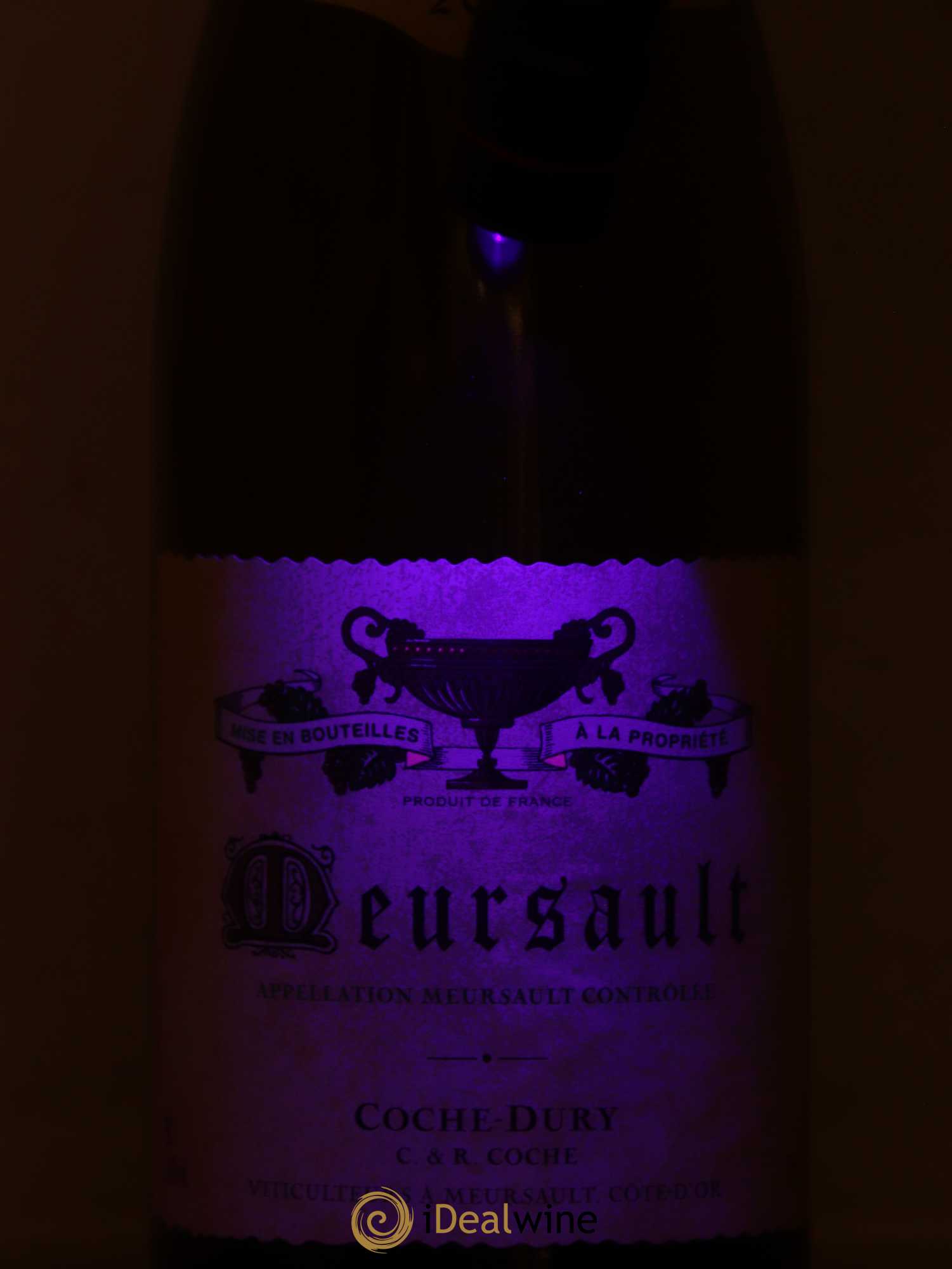 Meursault Coche Dury (Domaine) 2015 - Lot de 1 bouteille - 2