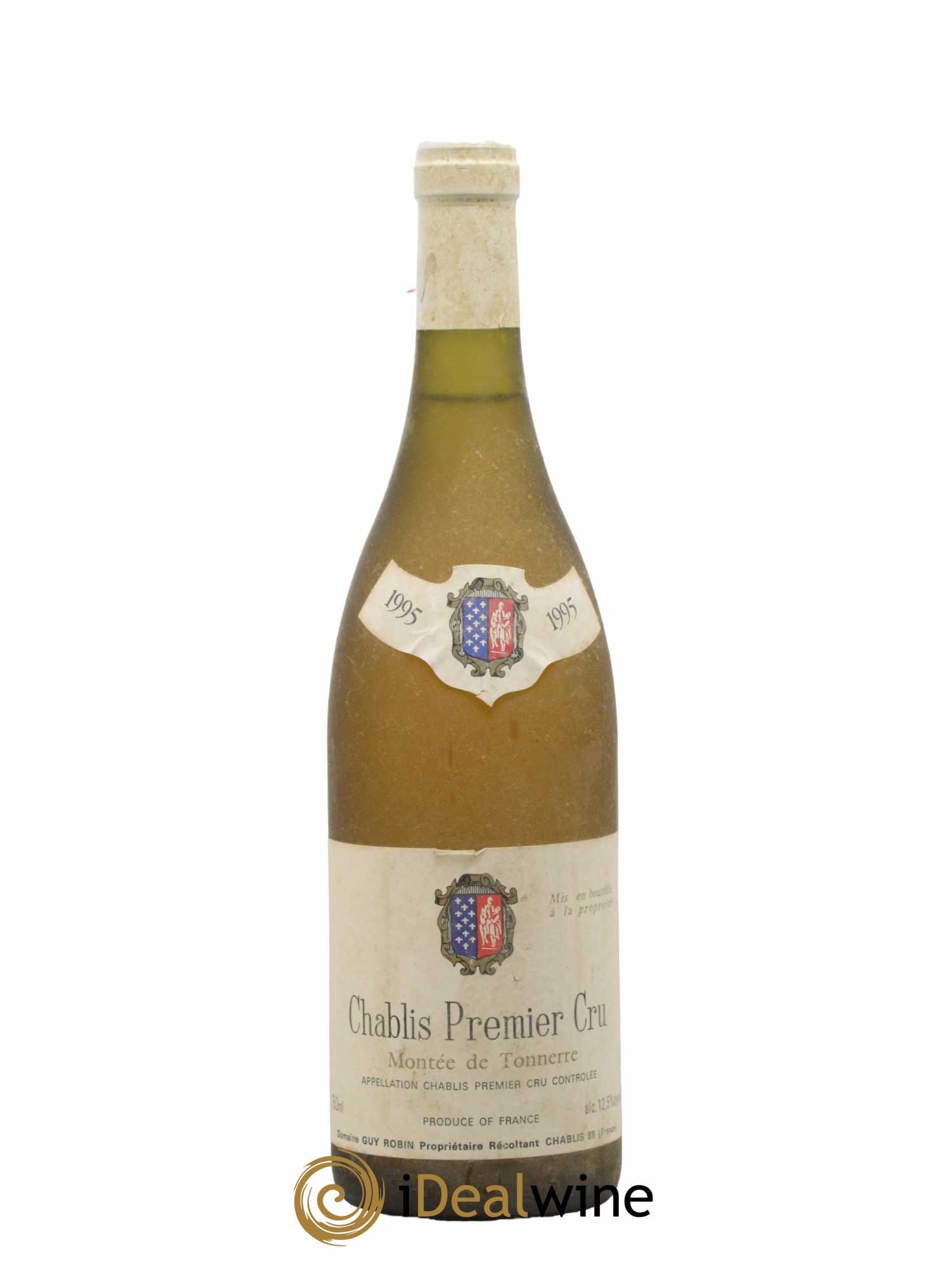Chablis 1er Cru Montee De Tonnerre Guy Robin 1995 - Lot de 1 bouteille - 0