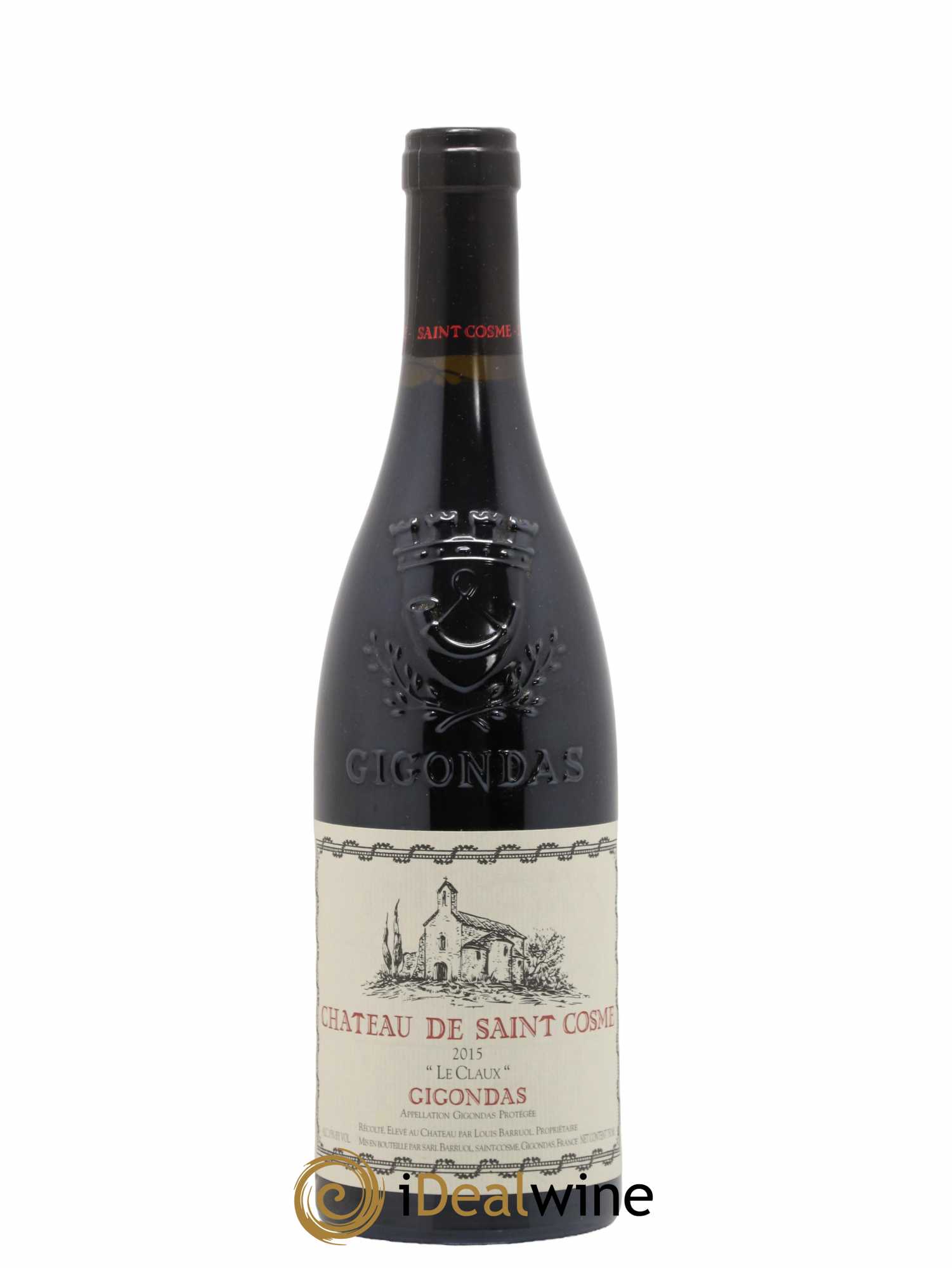 Gigondas Le Claux Saint Cosme 2015 - Posten von 1 Flasche - 0