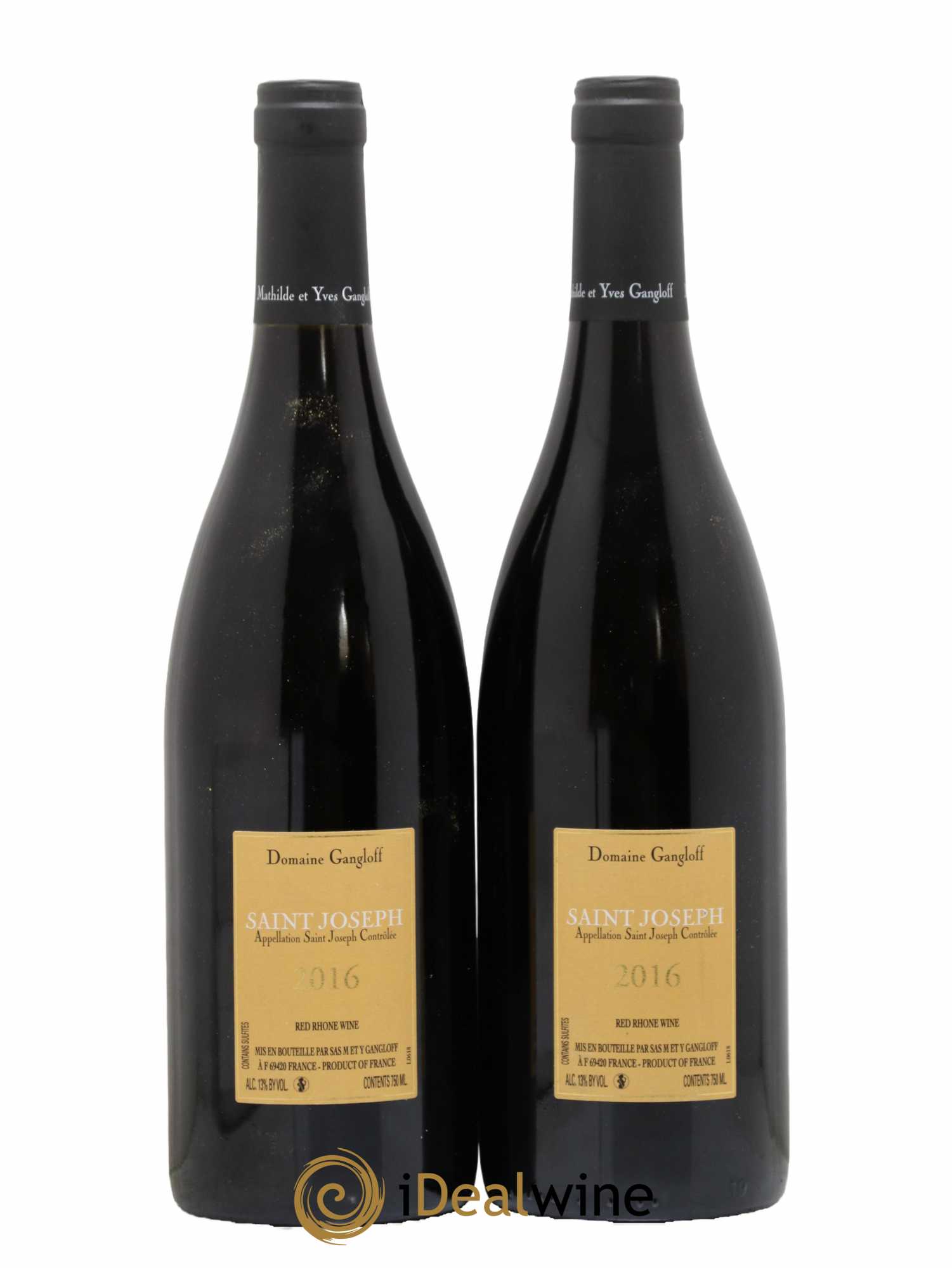Saint-Joseph Gangloff (Domaine) 2016 - Lot de 2 bouteilles - 1