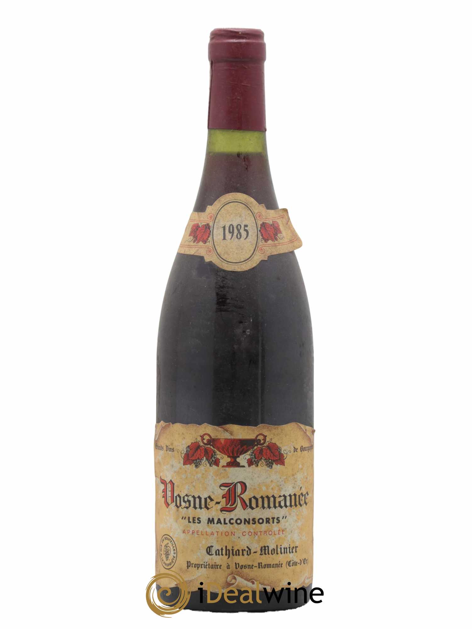 Vosne-Romanée Les Malconsorts Cathard-Molinier 1985 - Lot de 1 bouteille - 0