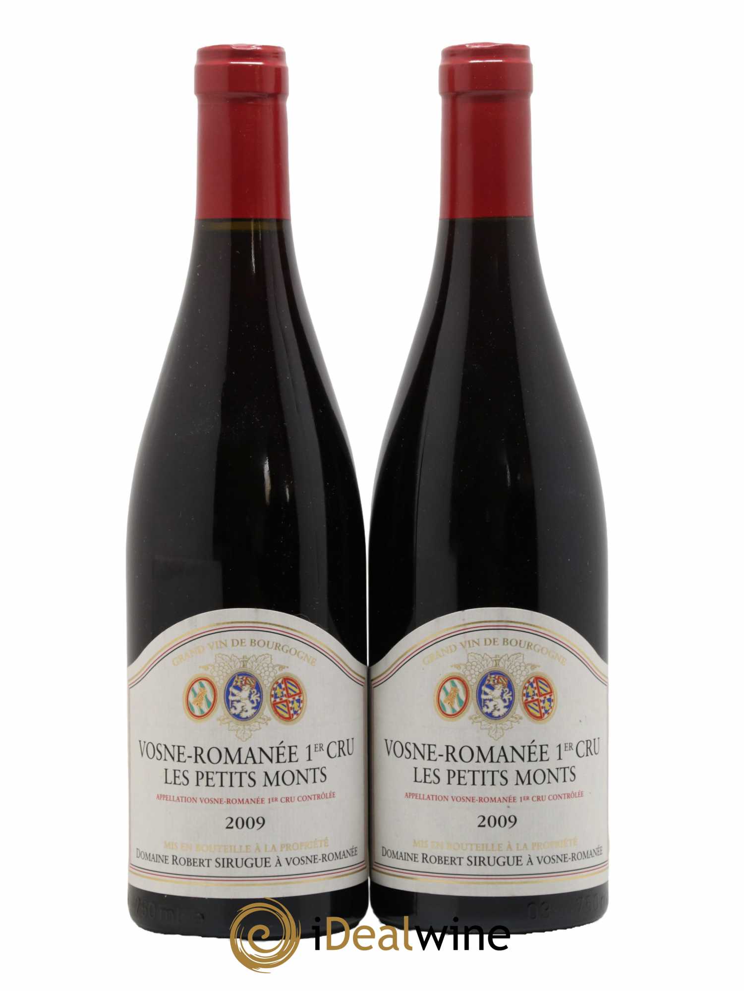 Vosne-Romanée 1er Cru Les Petits Monts Robert Sirugue (Domaine) 2009 - Lot de 2 bouteilles - 0