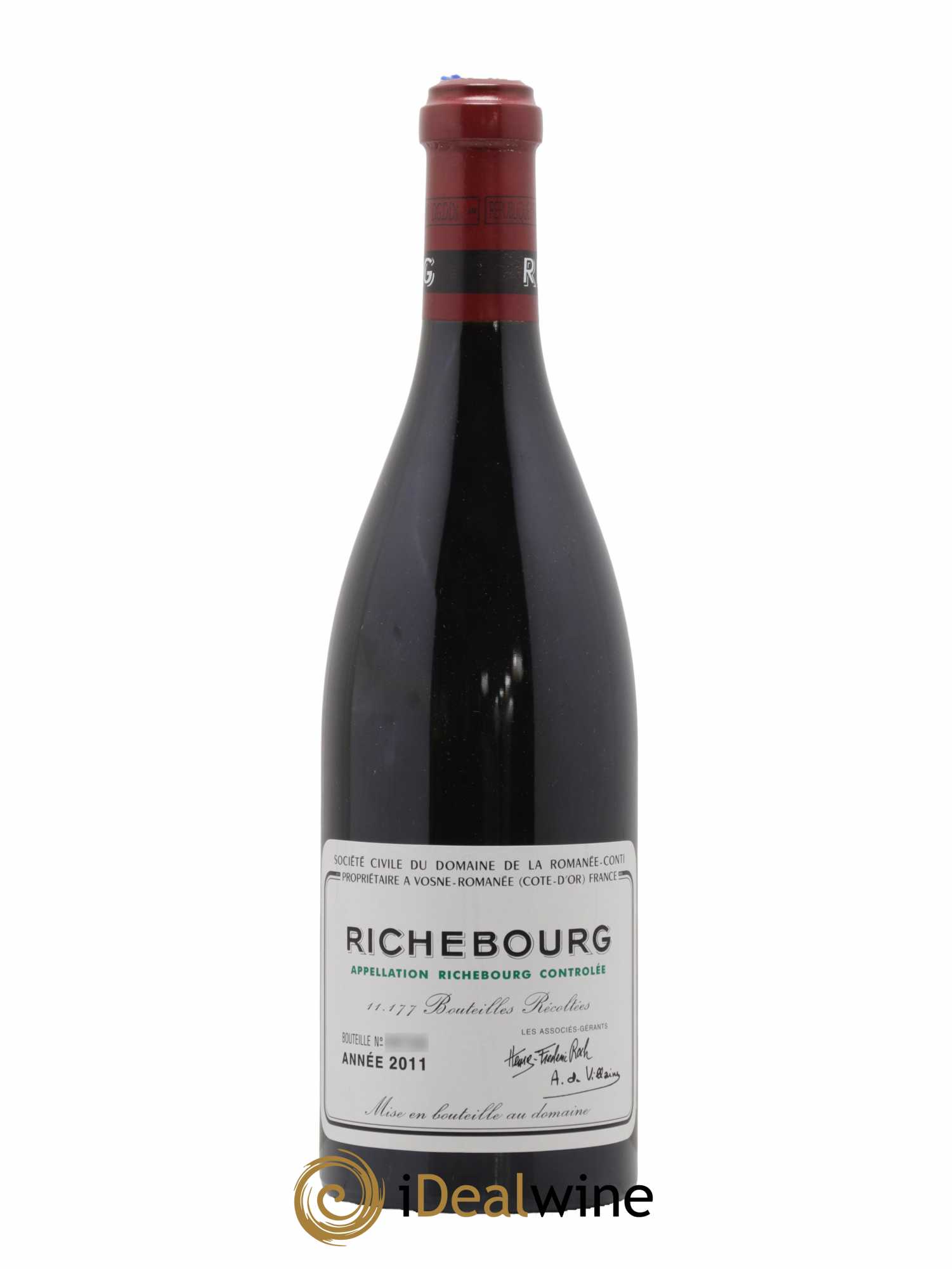 Richebourg Grand Cru Domaine de la Romanée-Conti 2011 - Lot de 1 bouteille - 0