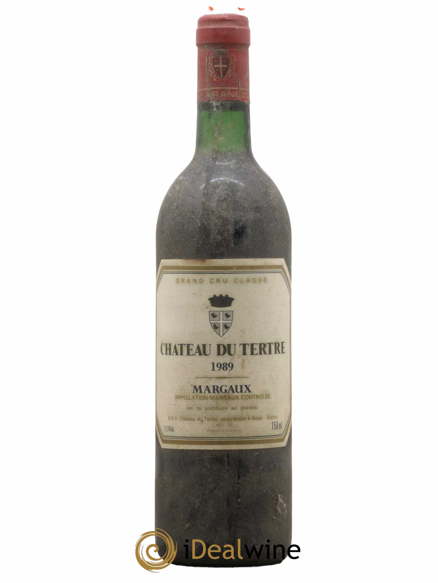 Château du Tertre 5ème Grand Cru Classé 1989 - Lot de 1 bouteille - 0