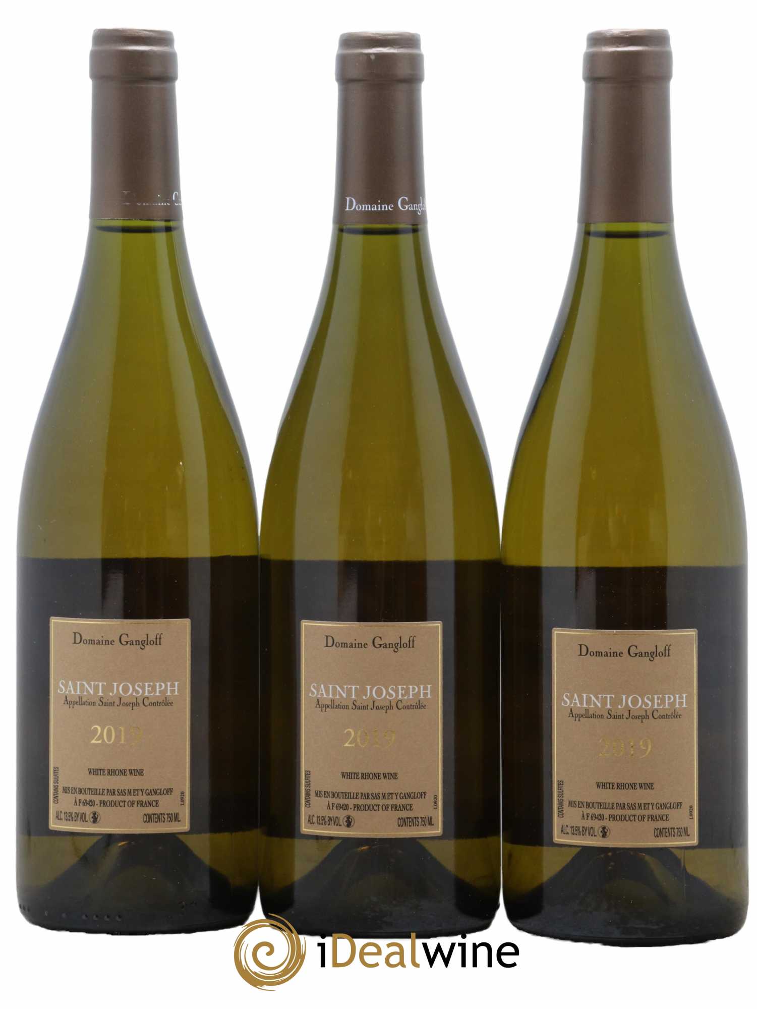 Saint-Joseph Gangloff (Domaine) 2019 - Lot de 3 bouteilles - 1
