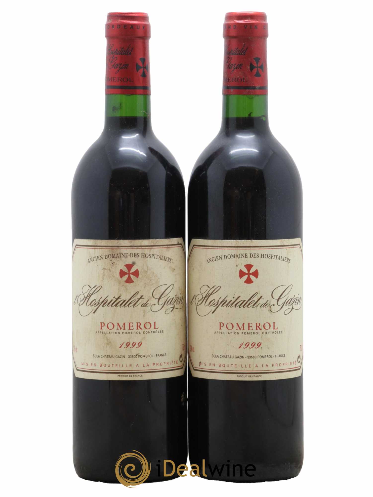 L'Hospitalet de Gazin Second Vin 1999 - Lot de 2 bouteilles - 0