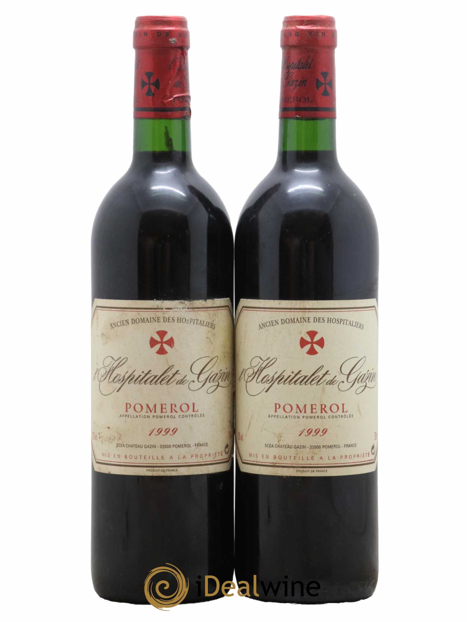 L'Hospitalet de Gazin Second Vin 1999 - Lot de 2 bouteilles - 0