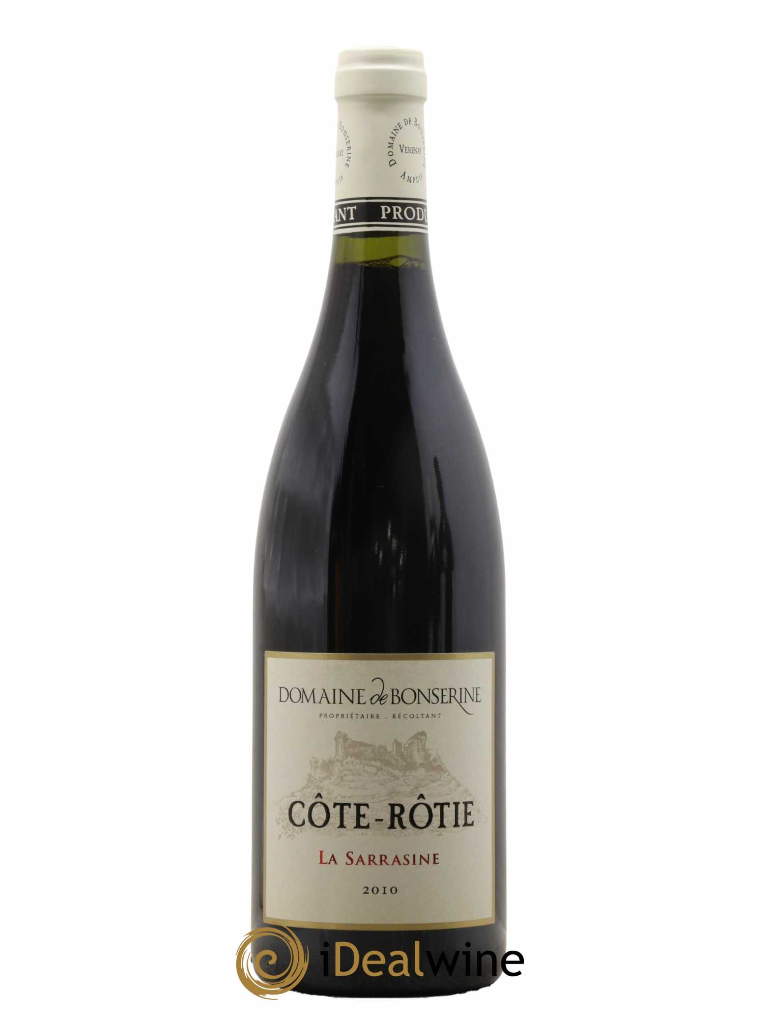 Côte-Rôtie La Sarrasine Bonserine (Domaine de) 2010 - Lot de 1 bouteille - 0