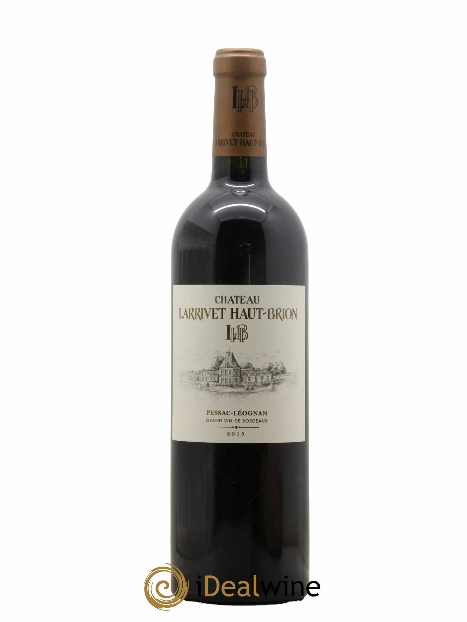 Château Larrivet Haut-Brion 2015 - Lot de 1 bouteille - 0