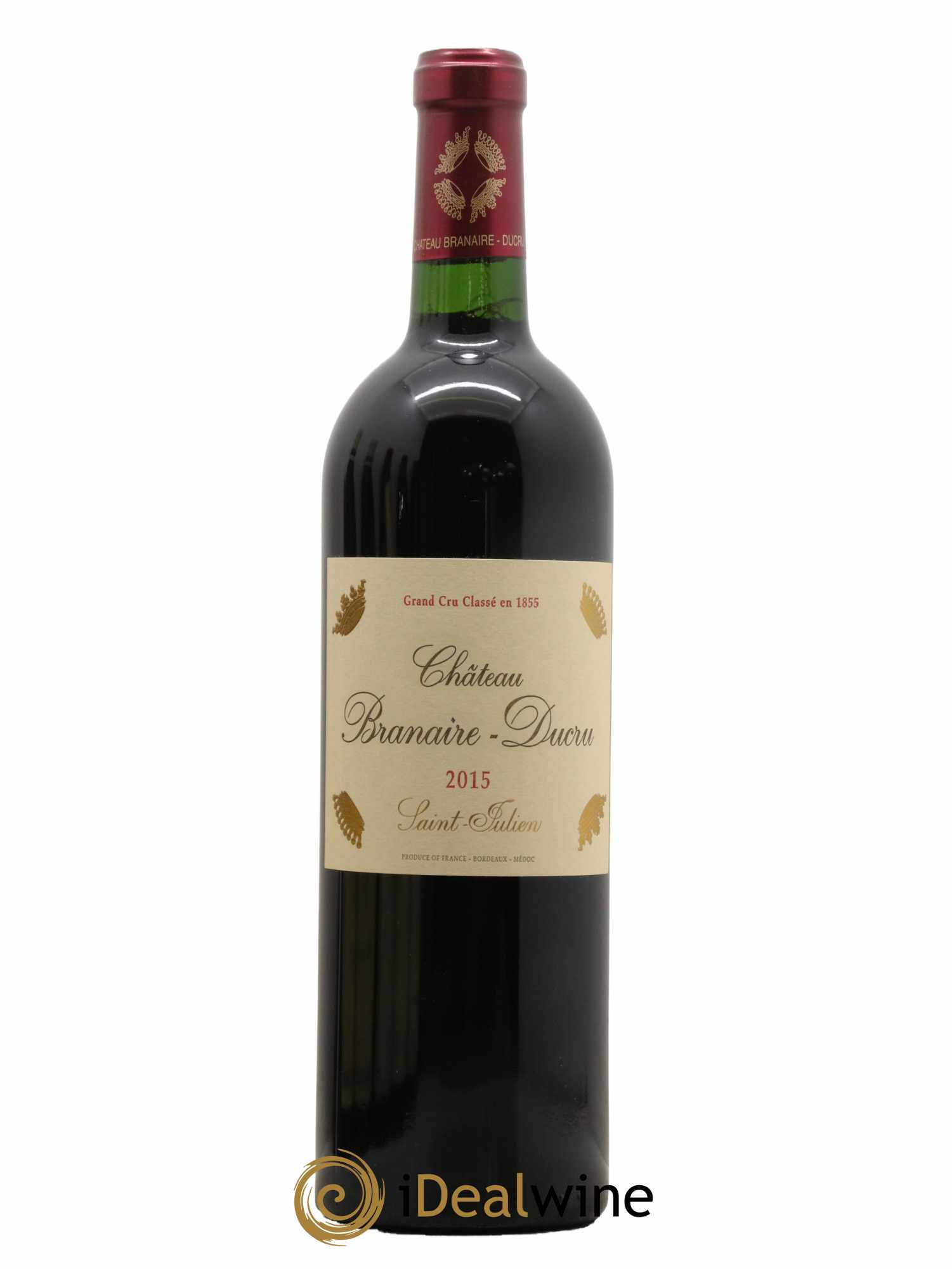 Château Branaire Ducru 4ème Grand Cru Classé 2015 - Lot de 1 bouteille - 0