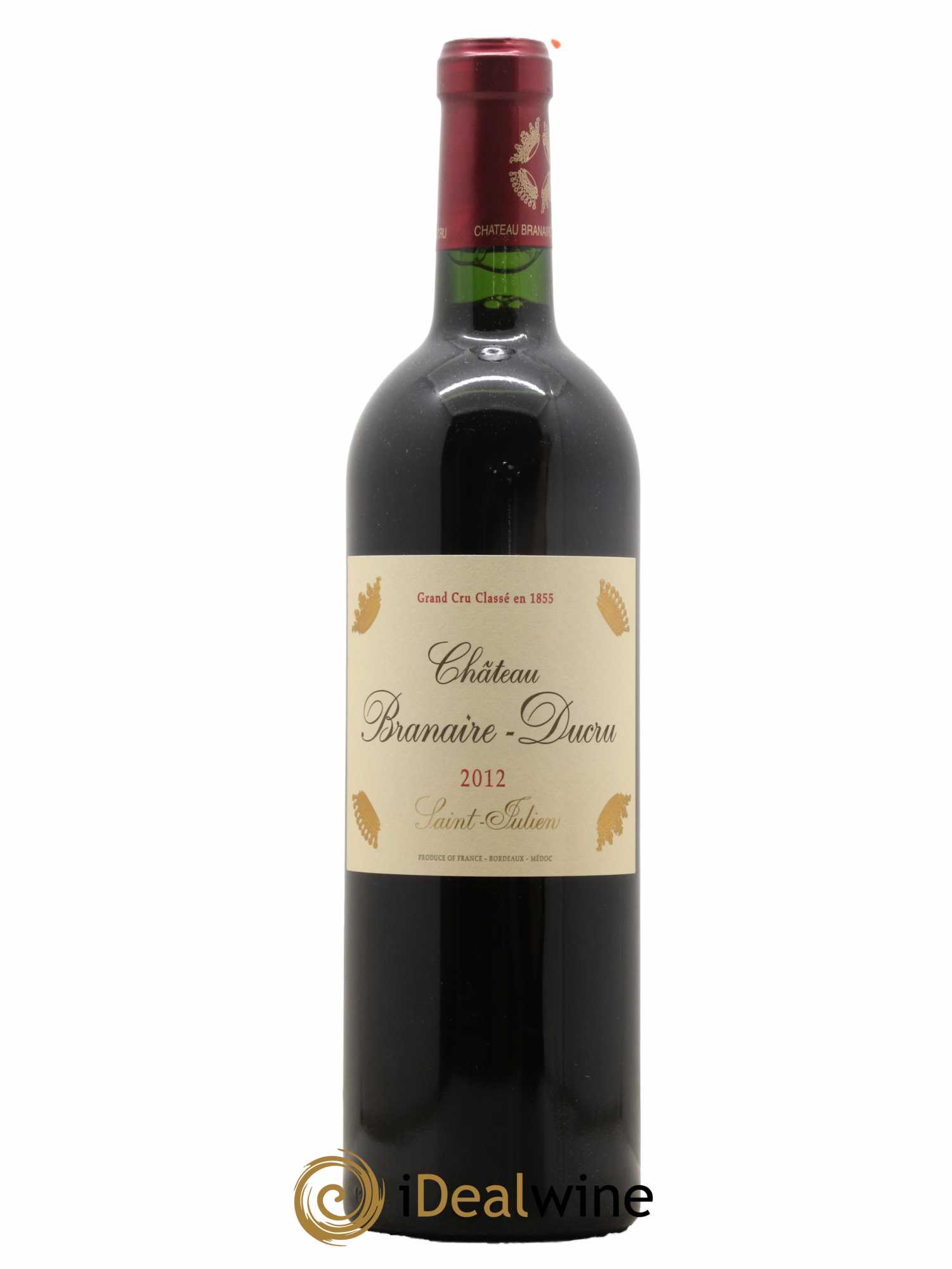 Château Branaire Ducru 4ème Grand Cru Classé 2012 - Lot de 1 bouteille - 0