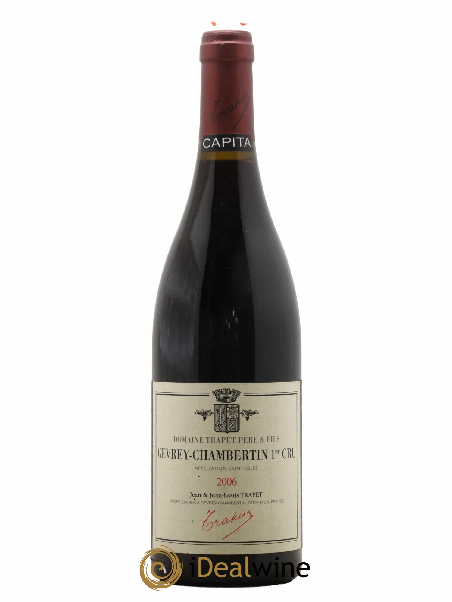 Gevrey-Chambertin 1er Cru Capita Domaine Trapet 2006 - Lot de 1 bouteille - 0
