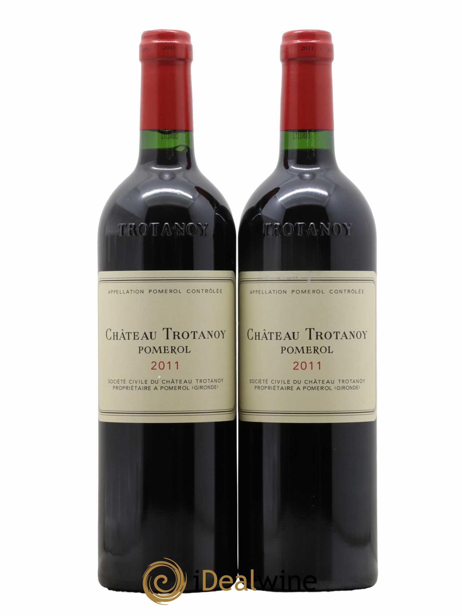 Château Trotanoy 2011 - Lot de 2 bouteilles - 0