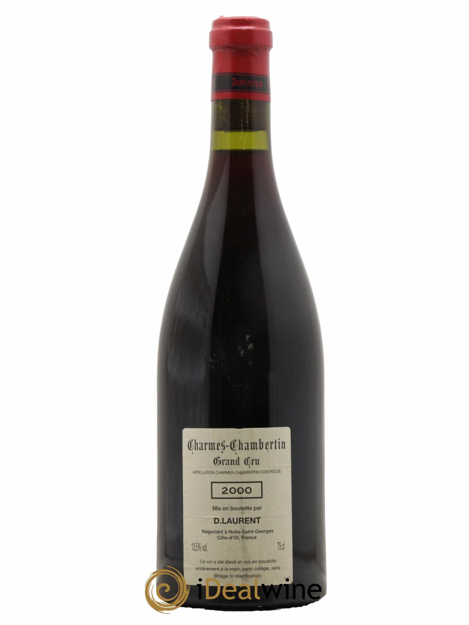 Charmes-Chambertin Grand Cru Dominique Laurent 2000 - Lot de 1 bouteille - 1