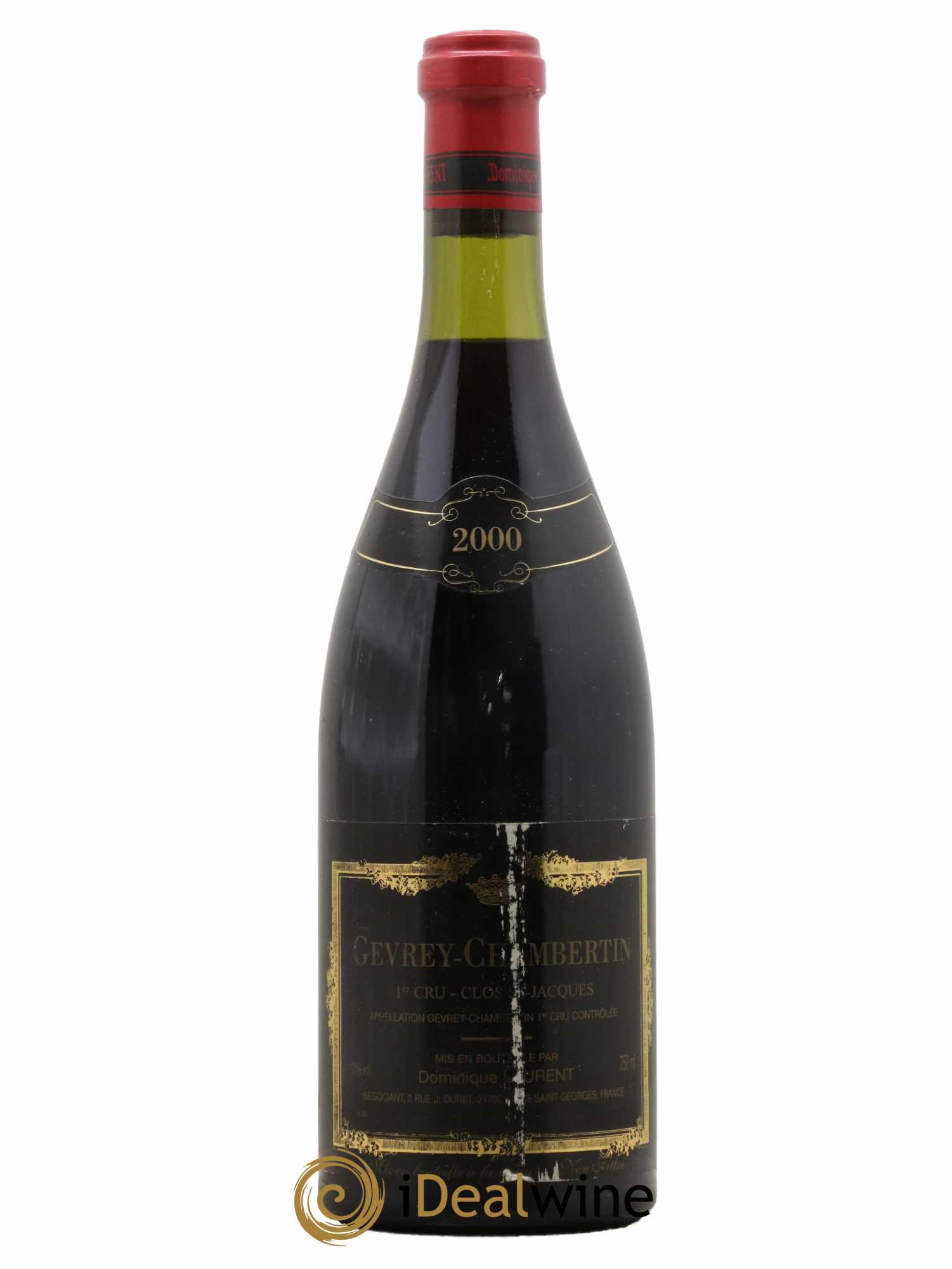 Gevrey-Chambertin 1er Cru Clos Saint Jacques Dominique Laurent 2000 - Lot de 1 bouteille - 0