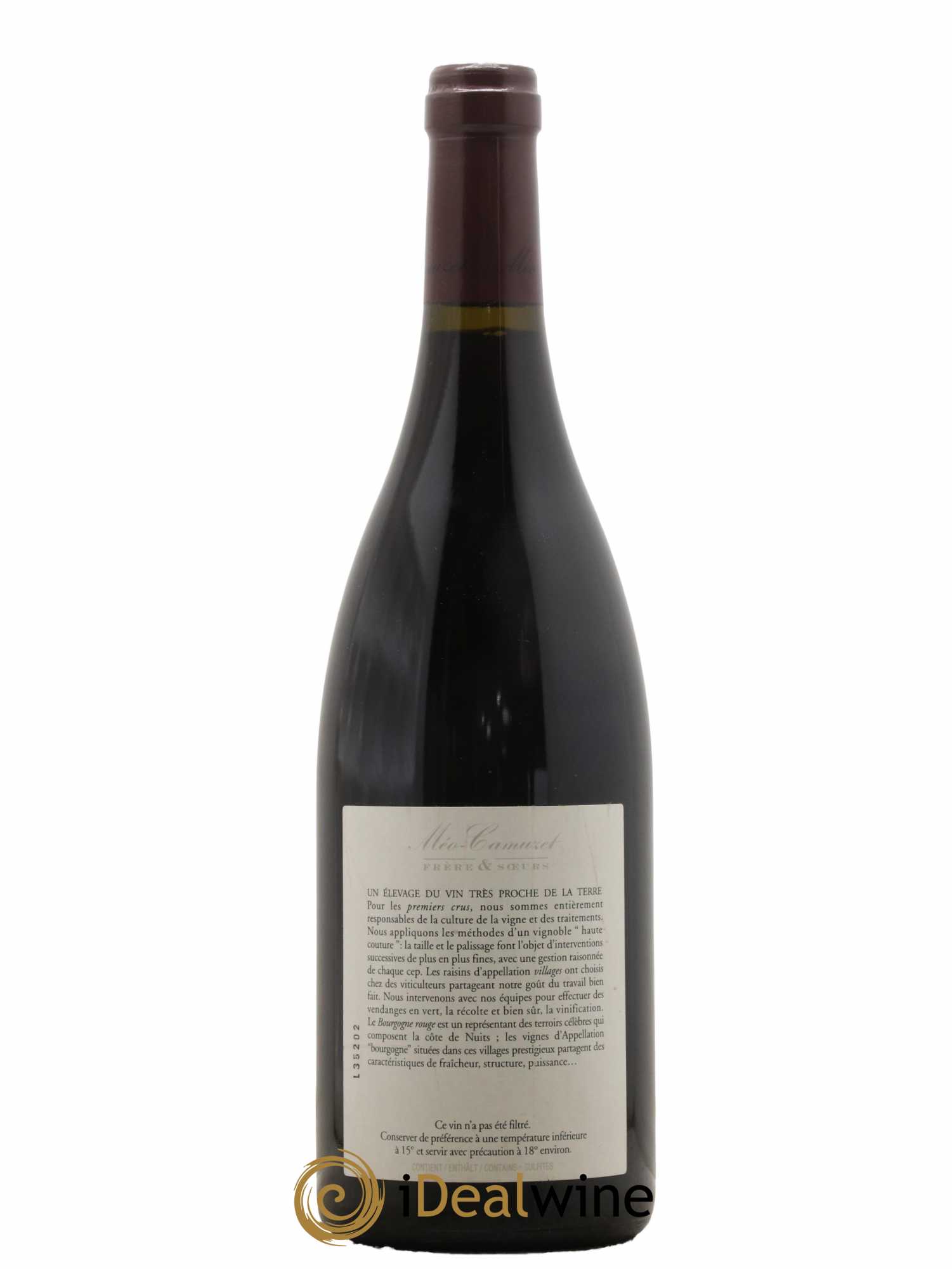 Chambolle-Musigny 1er Cru Les Cras Méo-Camuzet (Frère & Soeurs) 2006 - Lot de 1 bouteille - 1