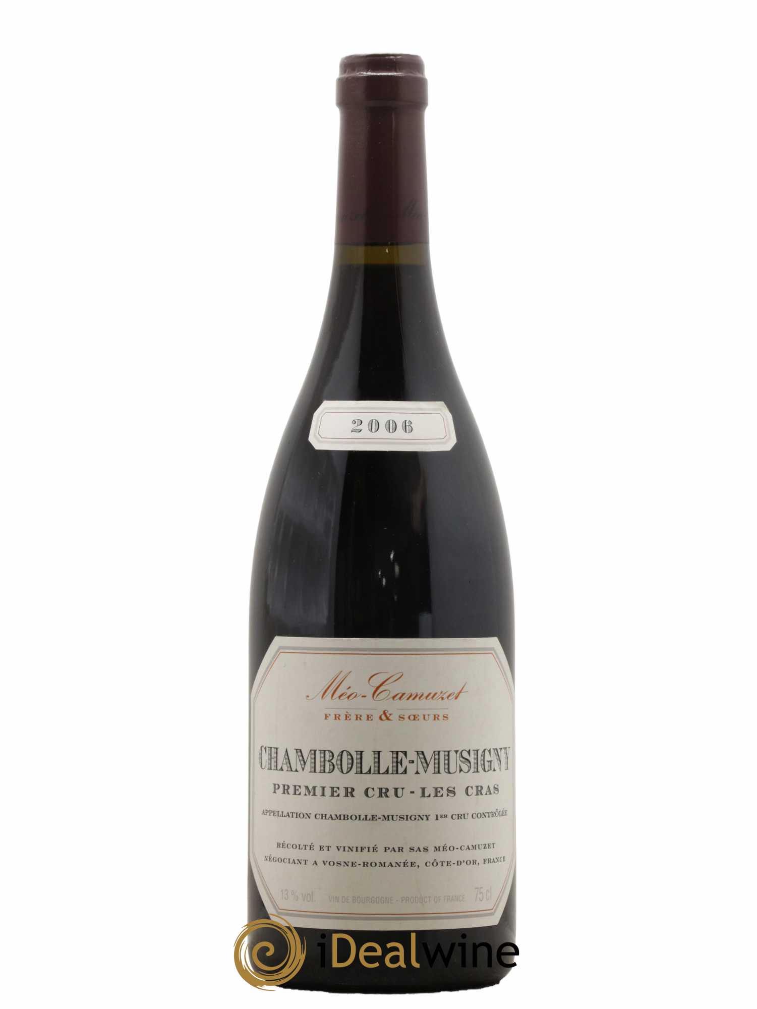 Chambolle-Musigny 1er Cru Les Cras Méo-Camuzet (Frère & Soeurs) 2006 - Lot de 1 bouteille - 0