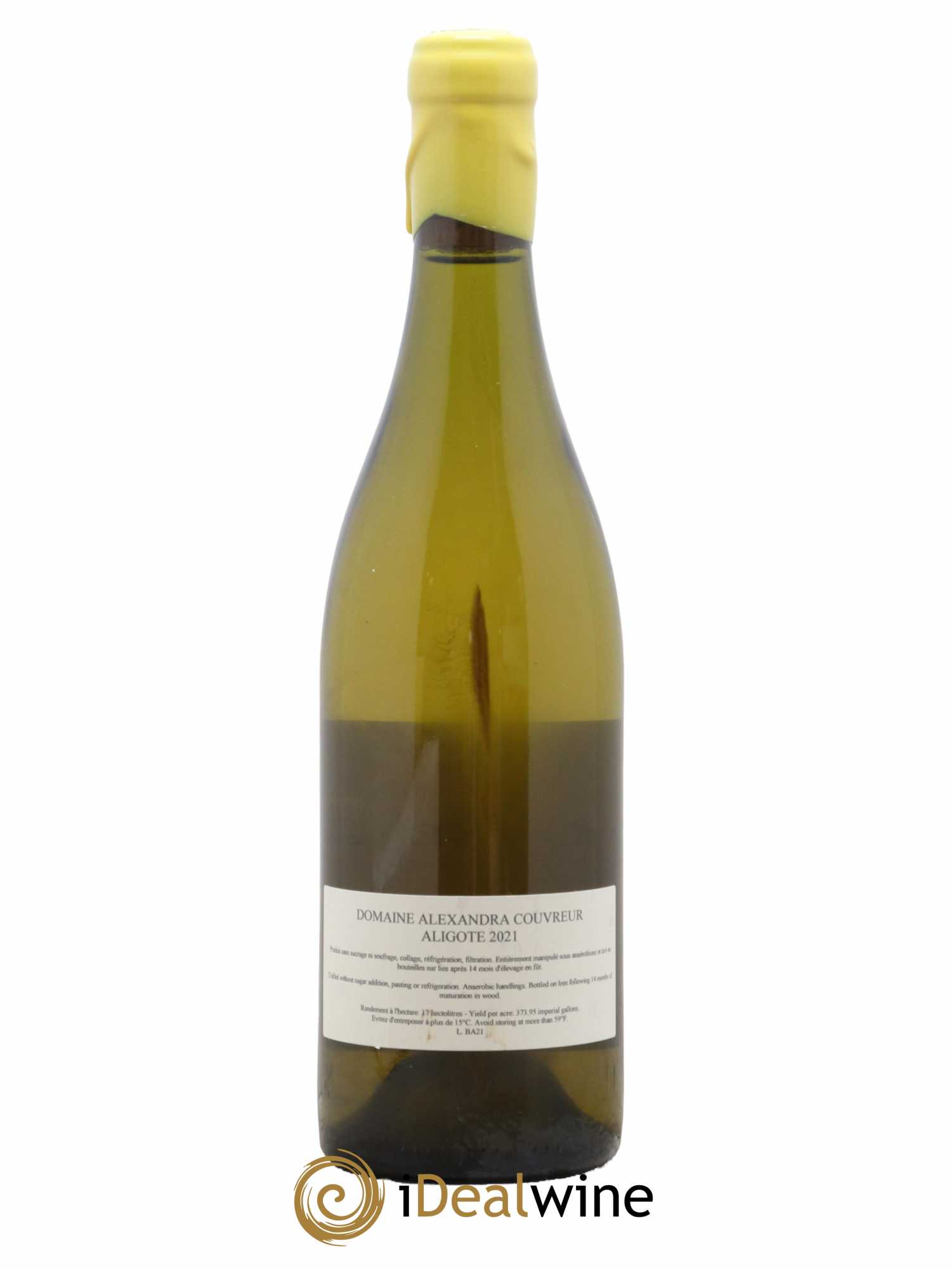 Bourgogne Aligoté Alexandra Couvreur 2021 - Lot of 1 bottle - 1