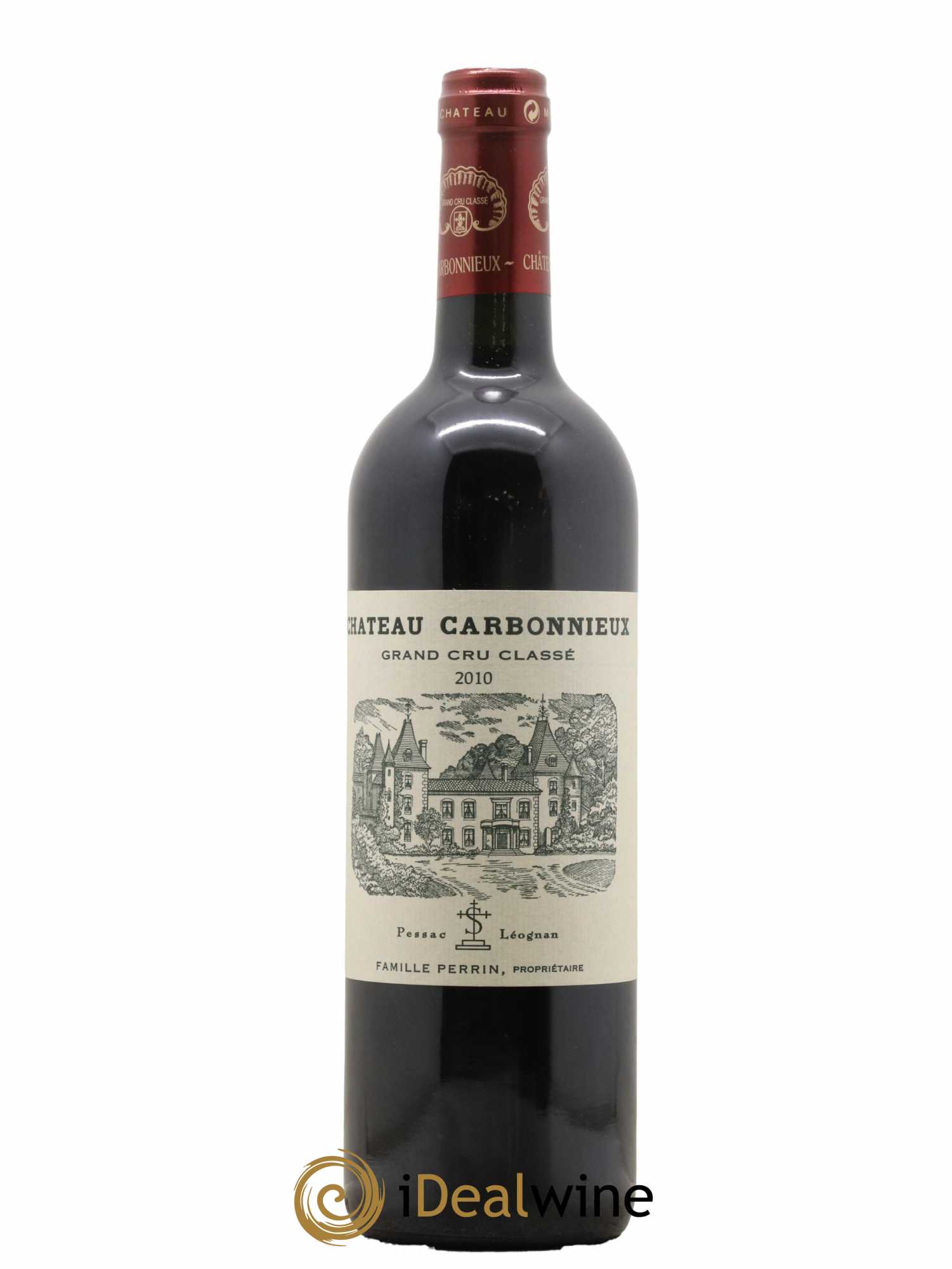 Château Carbonnieux Cru Classé de Graves 2010 - Lot de 1 bouteille - 0