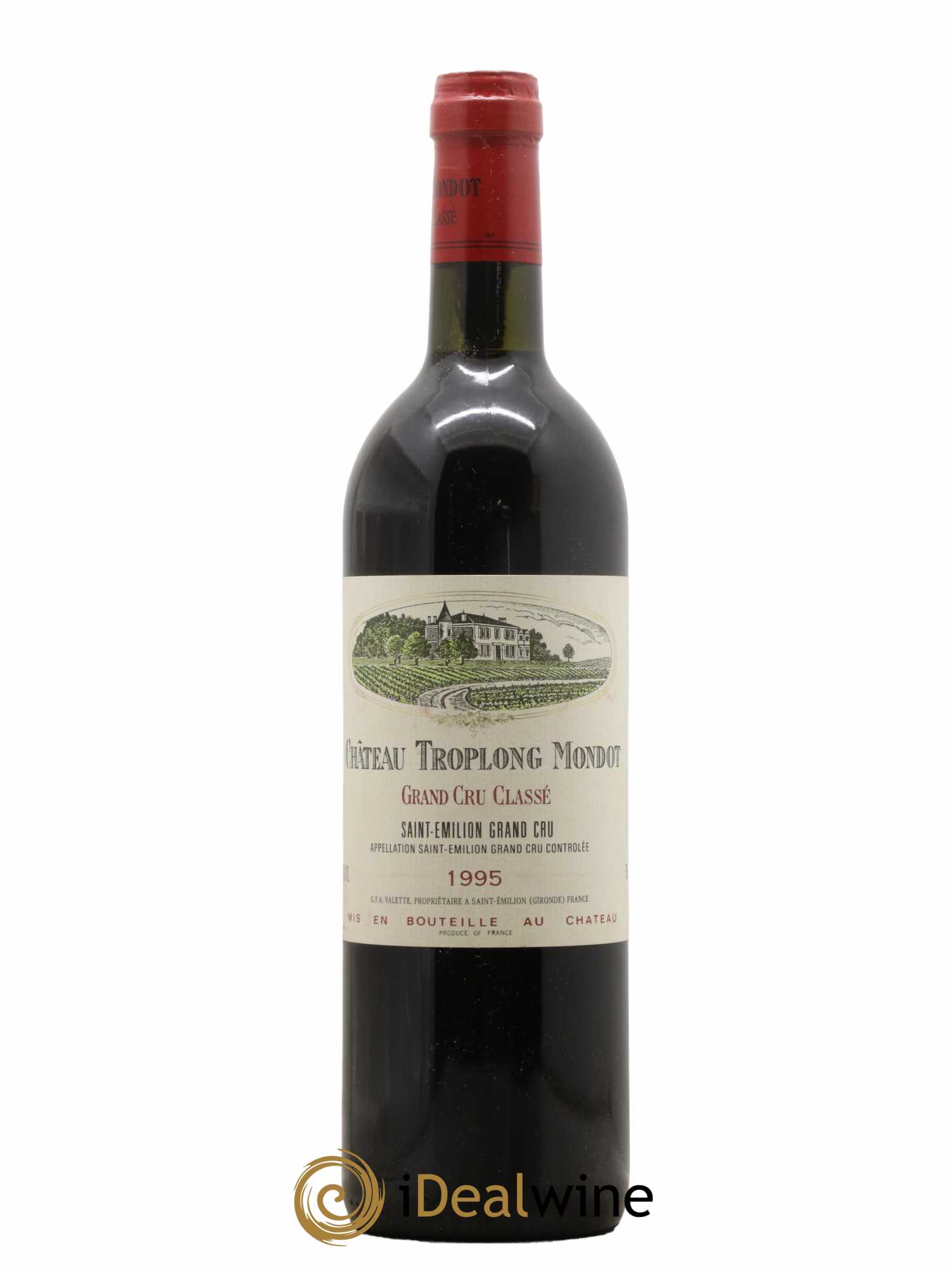 Château Troplong Mondot 1er Grand Cru Classé B 1995 - Lot de 1 bouteille - 0