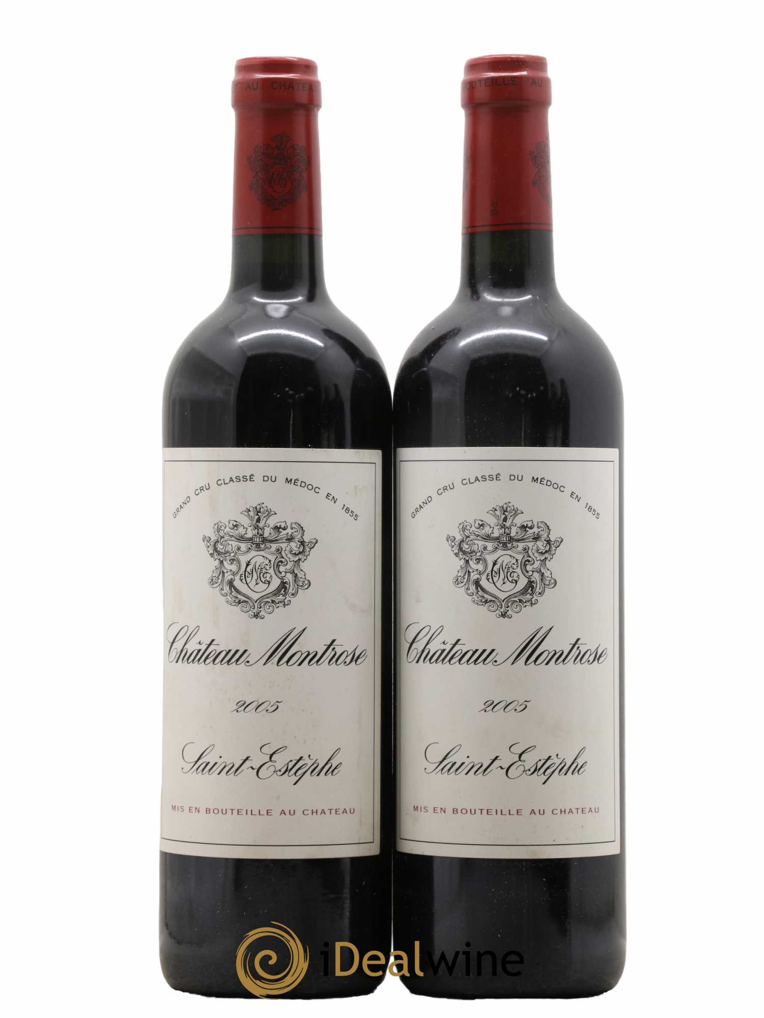 Château Montrose 2ème Grand Cru Classé 2005 - Lot de 2 bouteilles - 0
