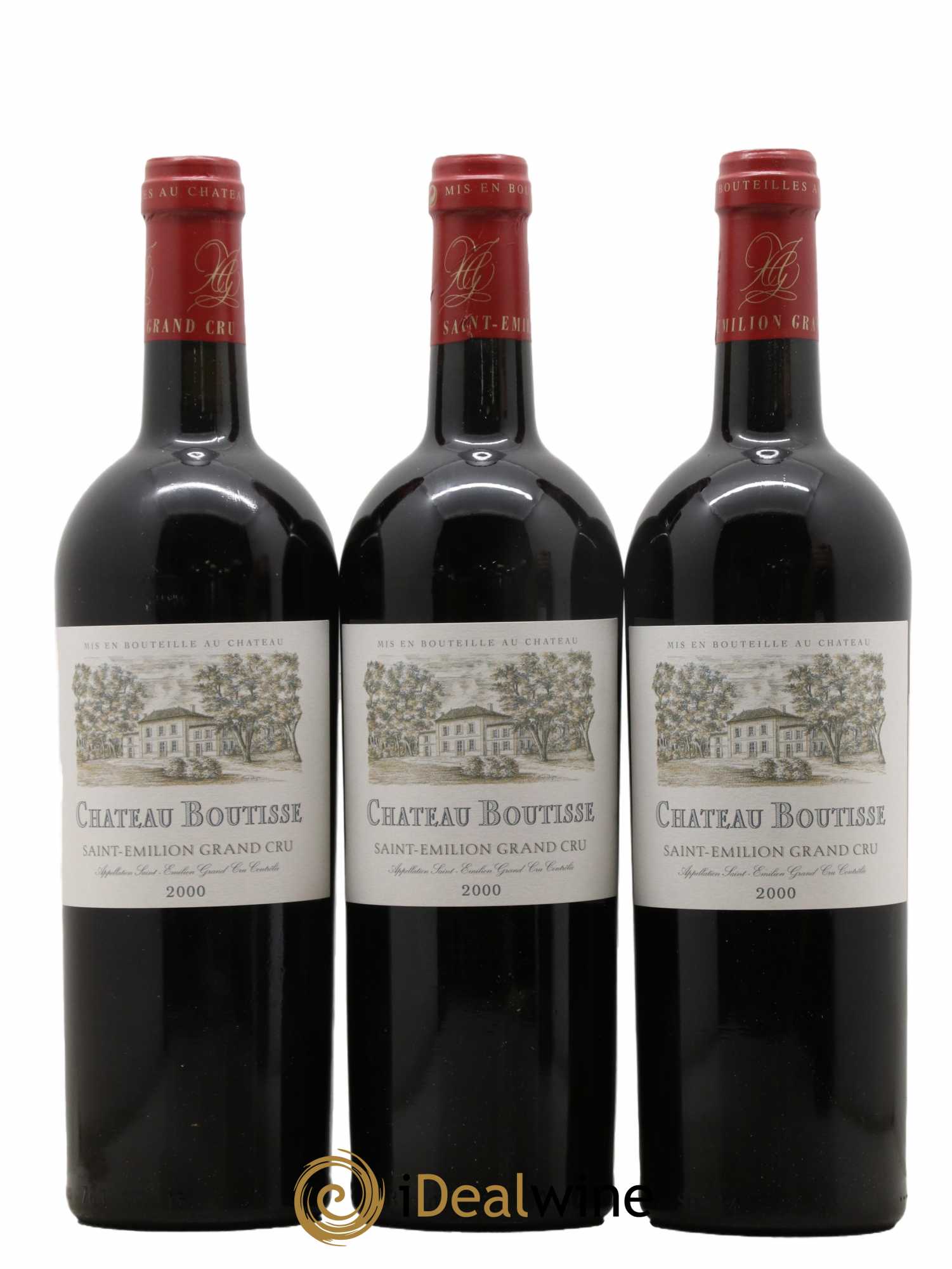 Saint-Émilion Grand Cru Château Boutisse 2000 - Lot de 12 bouteilles - 3