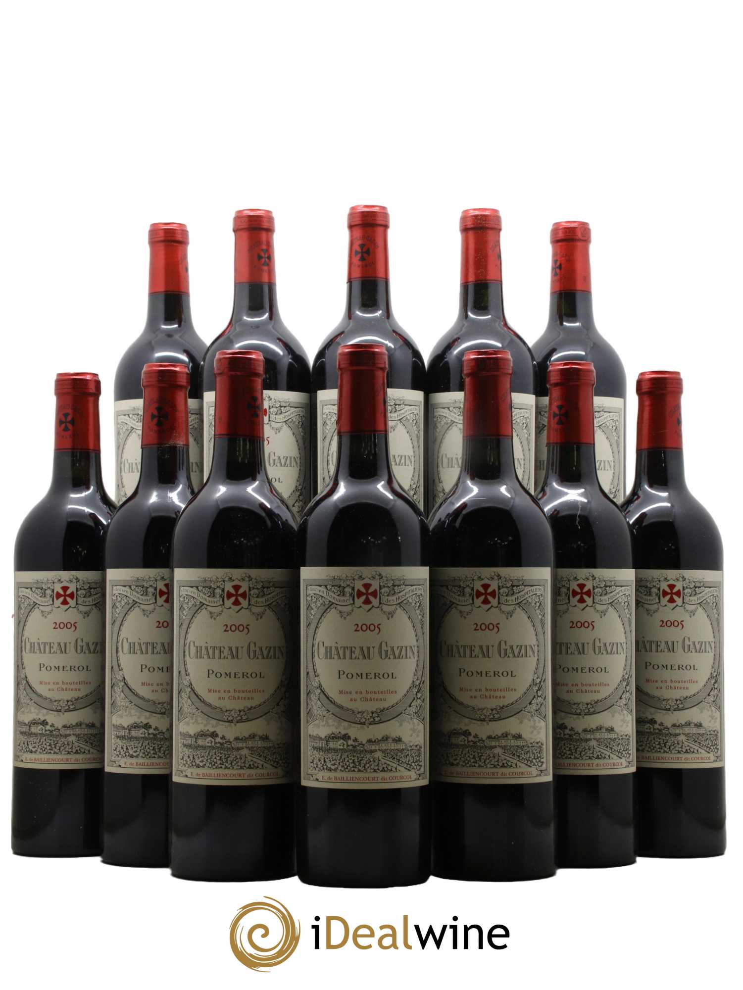 Château Gazin 2005 - Lot de 12 bouteilles - 0