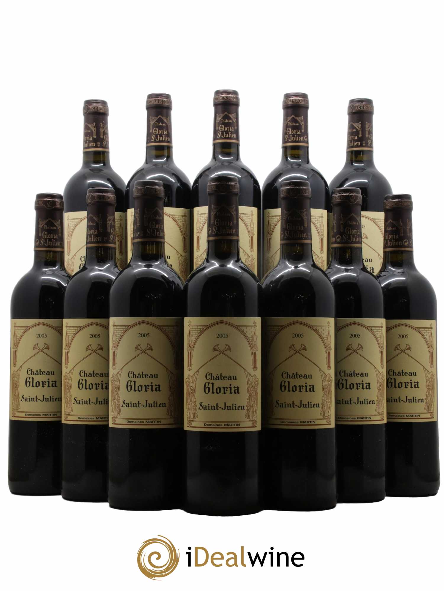 Château Gloria 2005 - Lot de 12 bouteilles - 0