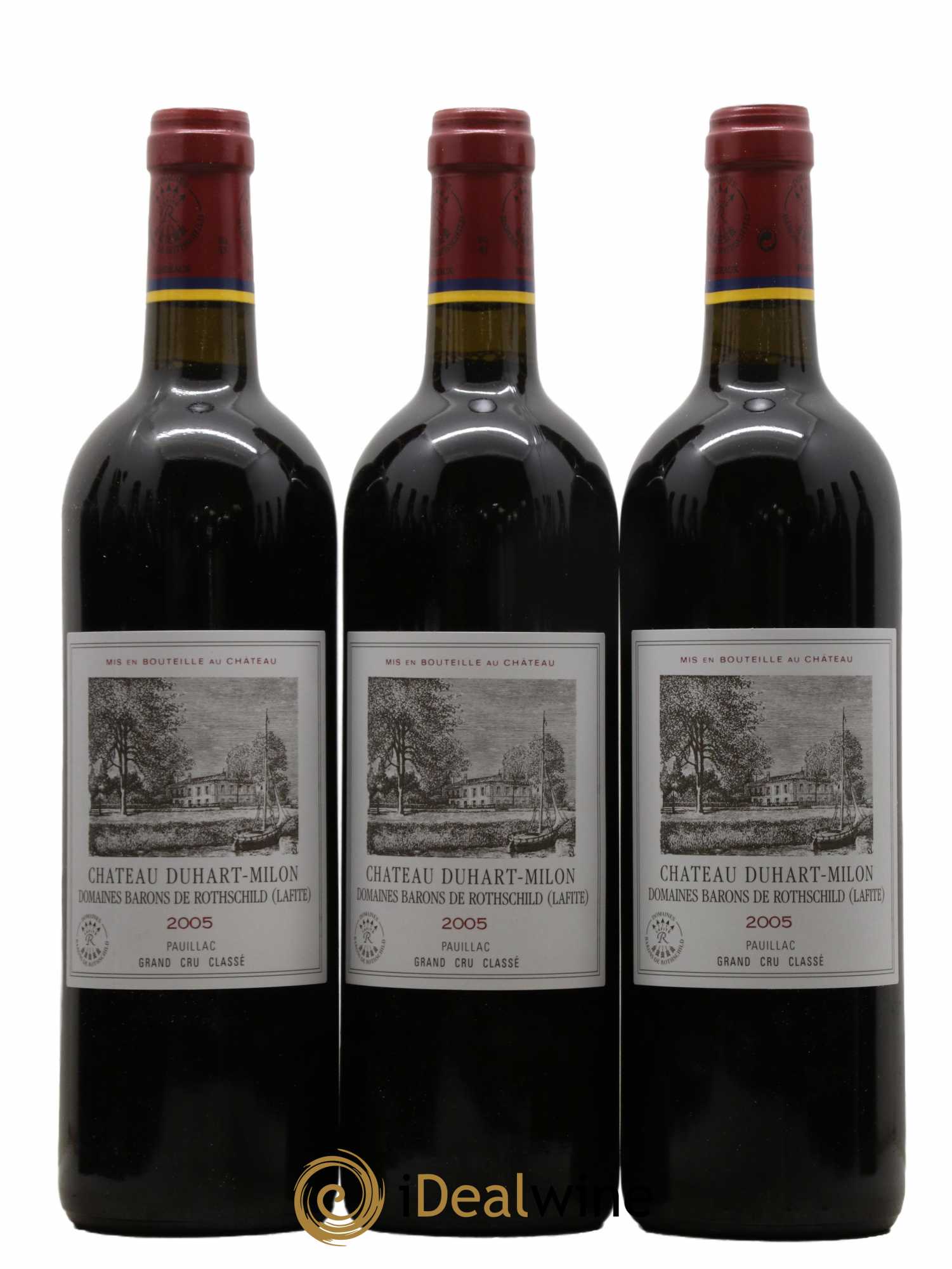 Château Duhart-Milon 4ème Grand Cru Classé 2005 - Lot de 12 bouteilles - 1