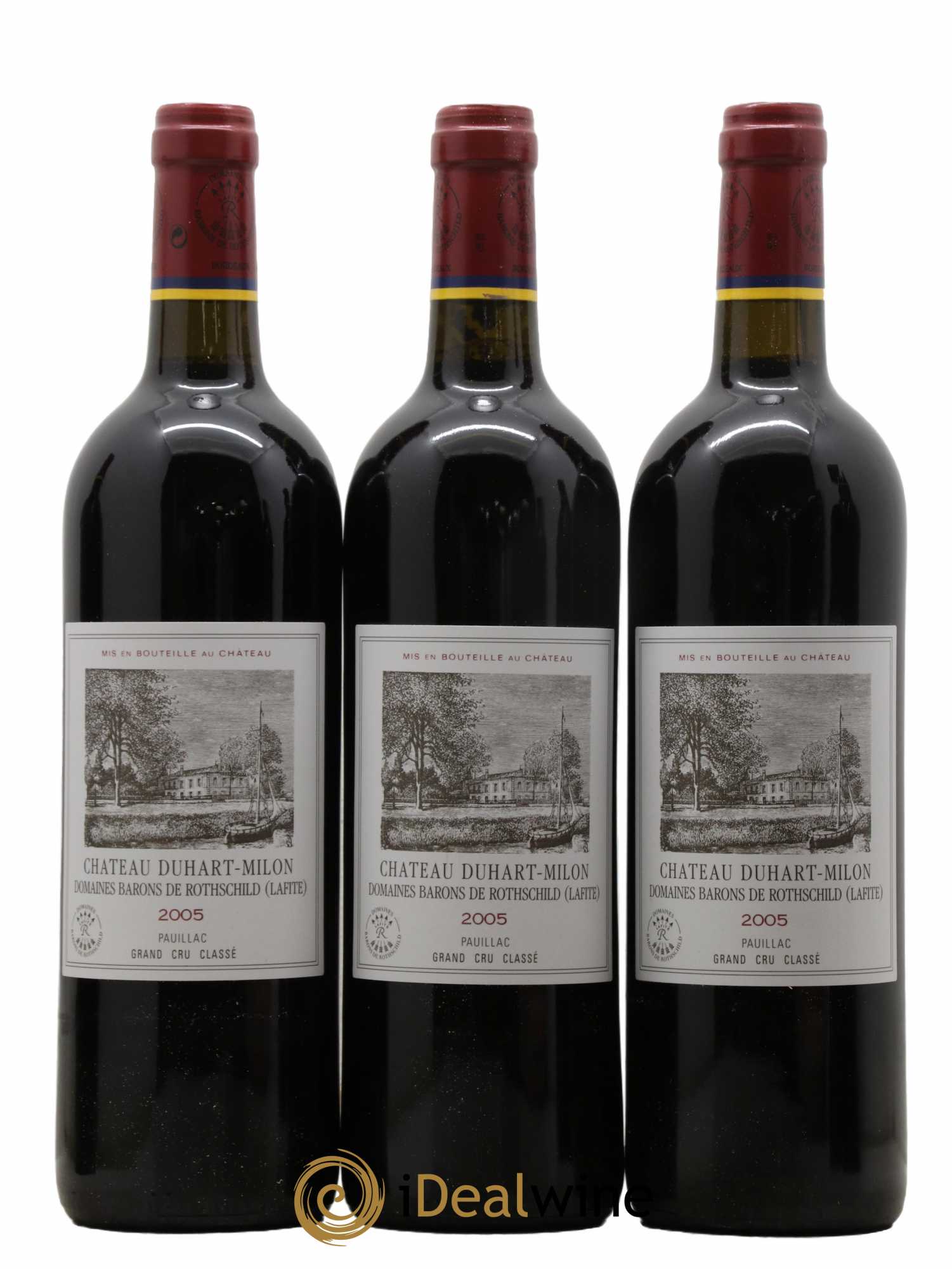 Château Duhart-Milon 4ème Grand Cru Classé 2005 - Lot de 12 bouteilles - 4