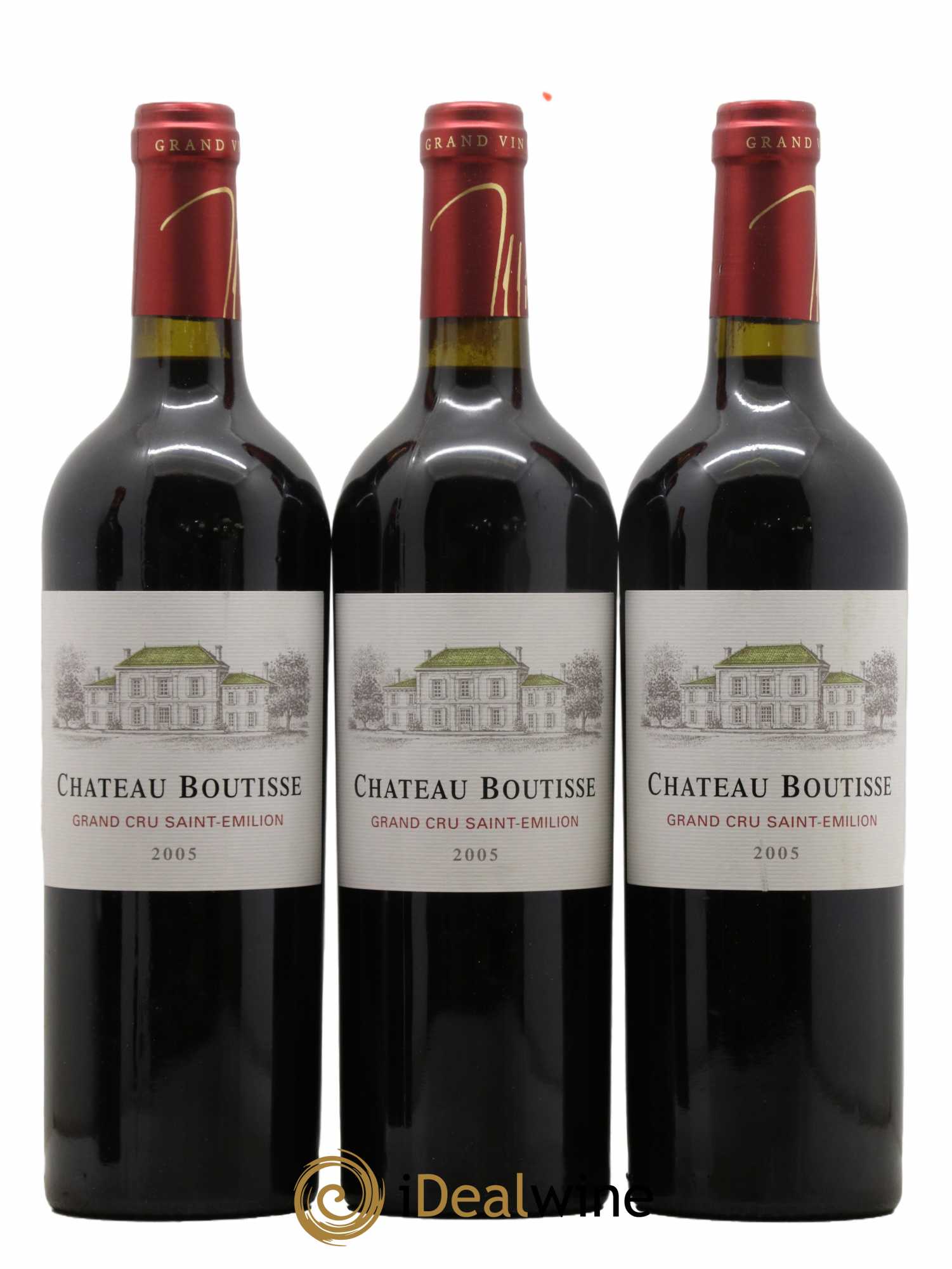 Saint-Émilion Grand Cru Château Boutisse 2005 - Lot de 12 bouteilles - 1