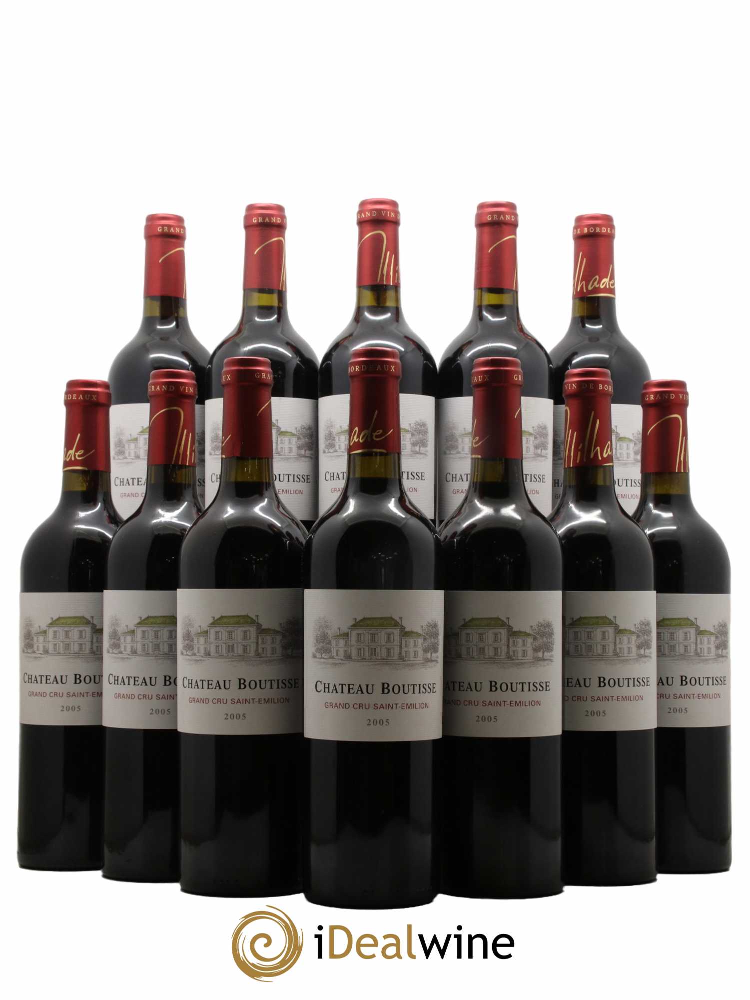 Saint-Émilion Grand Cru Château Boutisse 2005 - Lot de 12 bouteilles - 0
