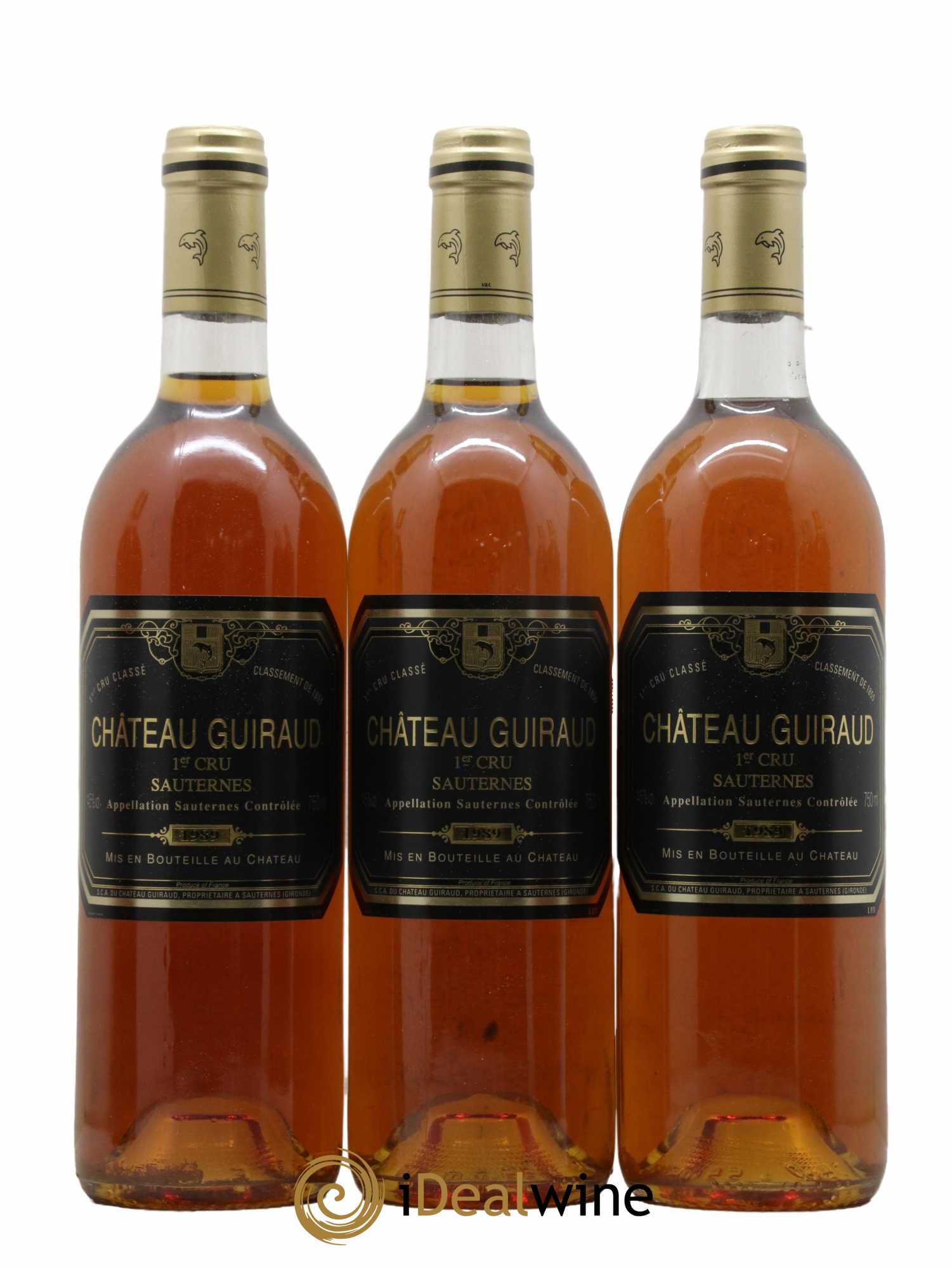 Château Guiraud 1er Grand Cru Classé 1989 - Lotto di 12 bottiglie - 2