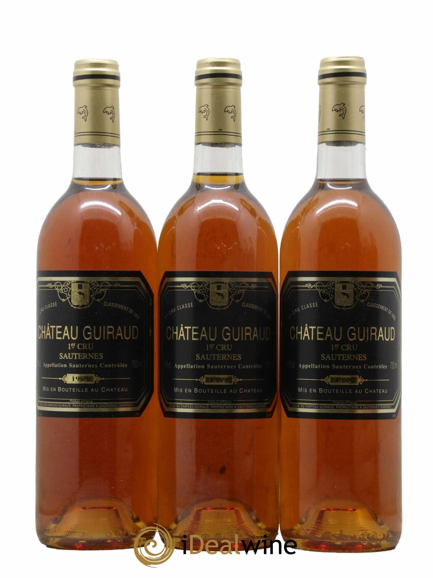 Château Guiraud 1er Grand Cru Classé 1989 - Lotto di 12 bottiglie - 3