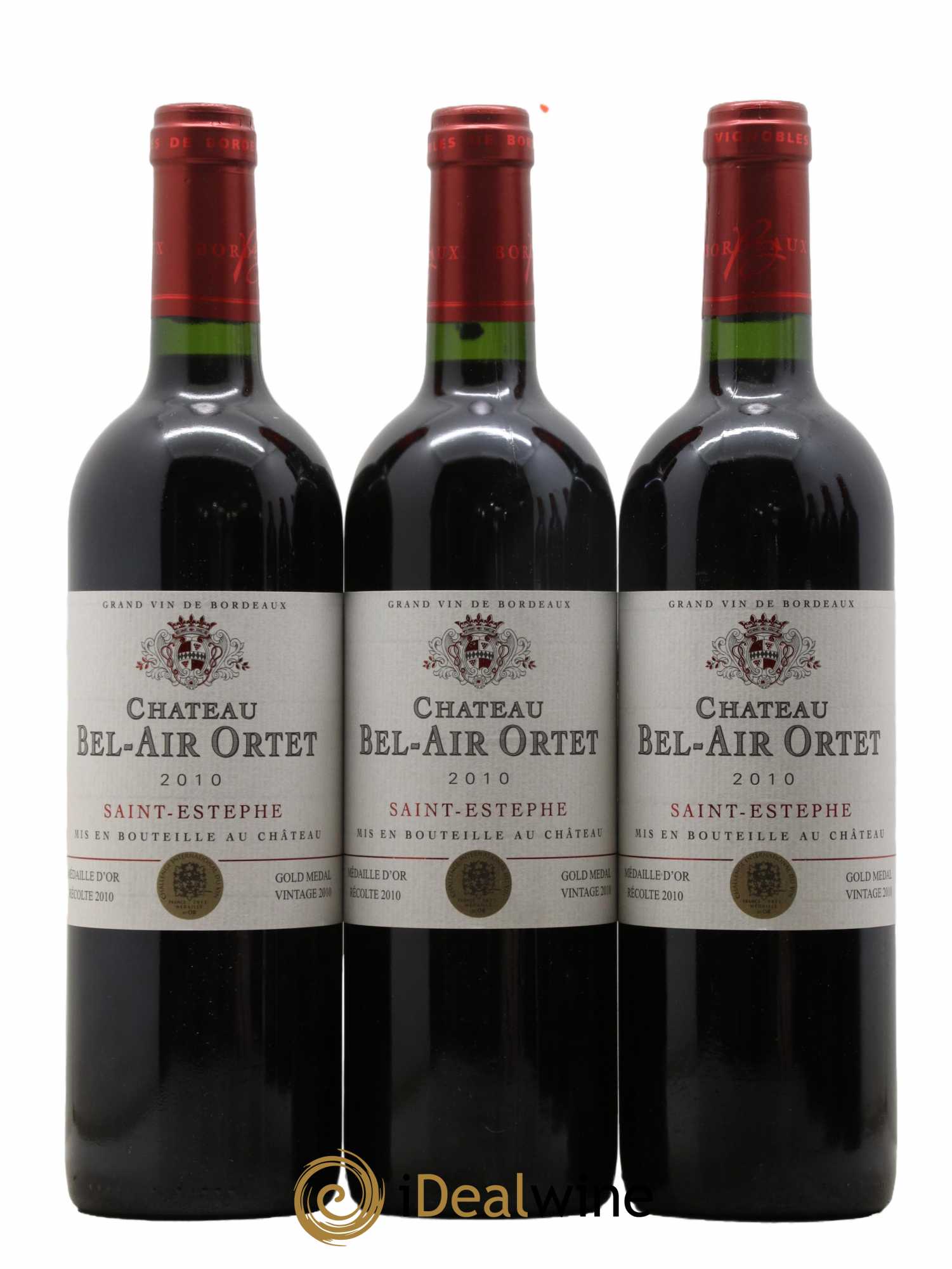 Bordeaux Château Bel-Air Ortet 2010 - Lot de 6 bouteilles - 2