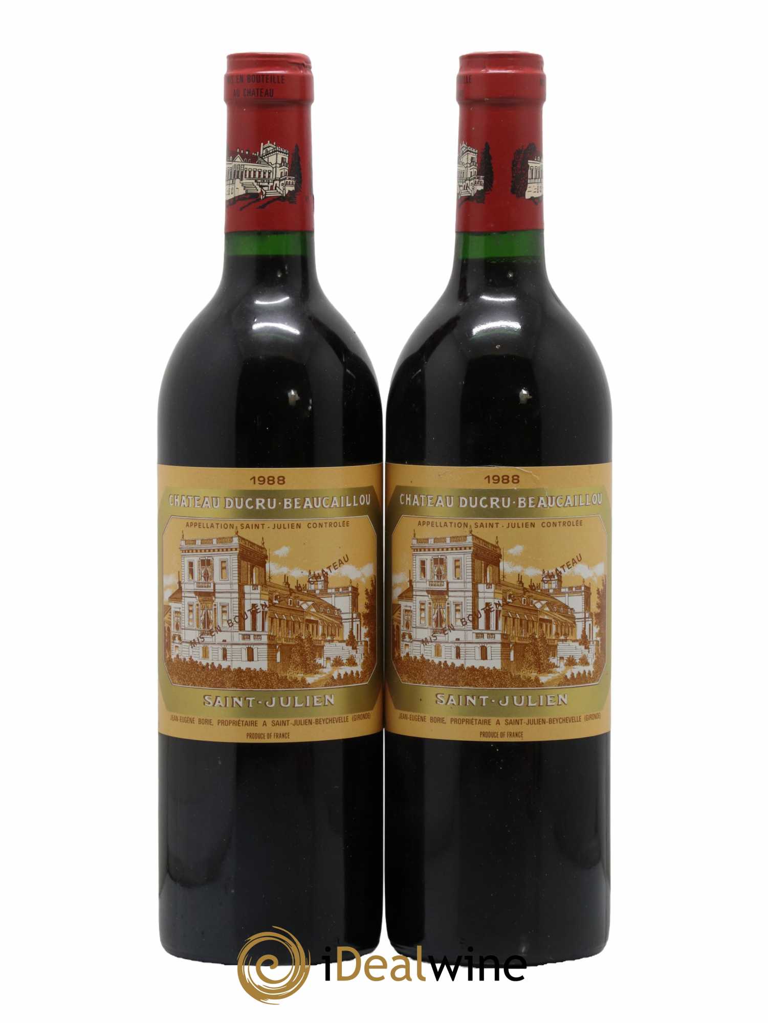 Château Ducru Beaucaillou 2ème Grand Cru Classé 1988 - Lot de 2 bouteilles - 0