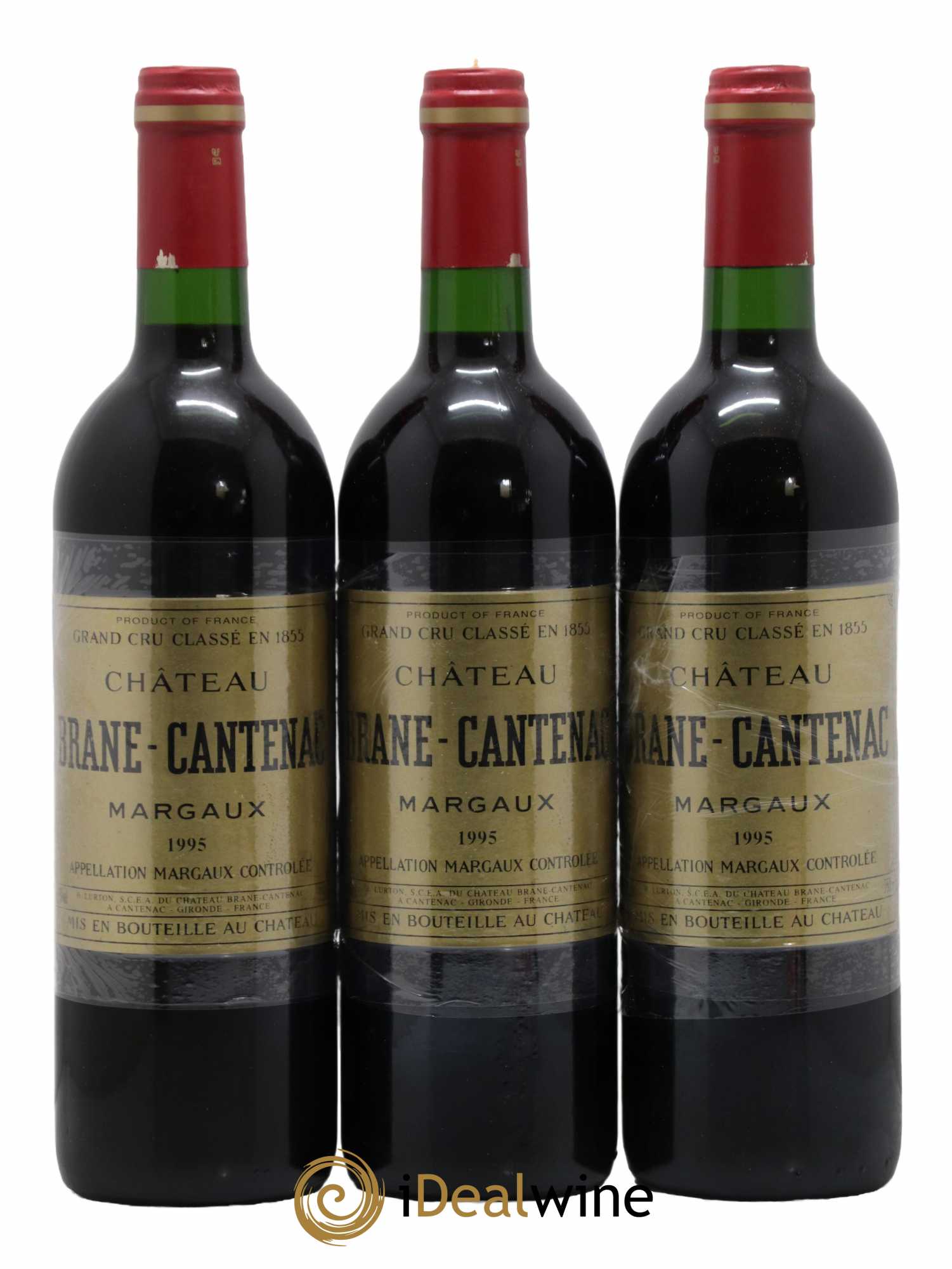 Château Brane Cantenac 2ème Grand Cru Classé 1995 - Lot de 12 bouteilles - 1