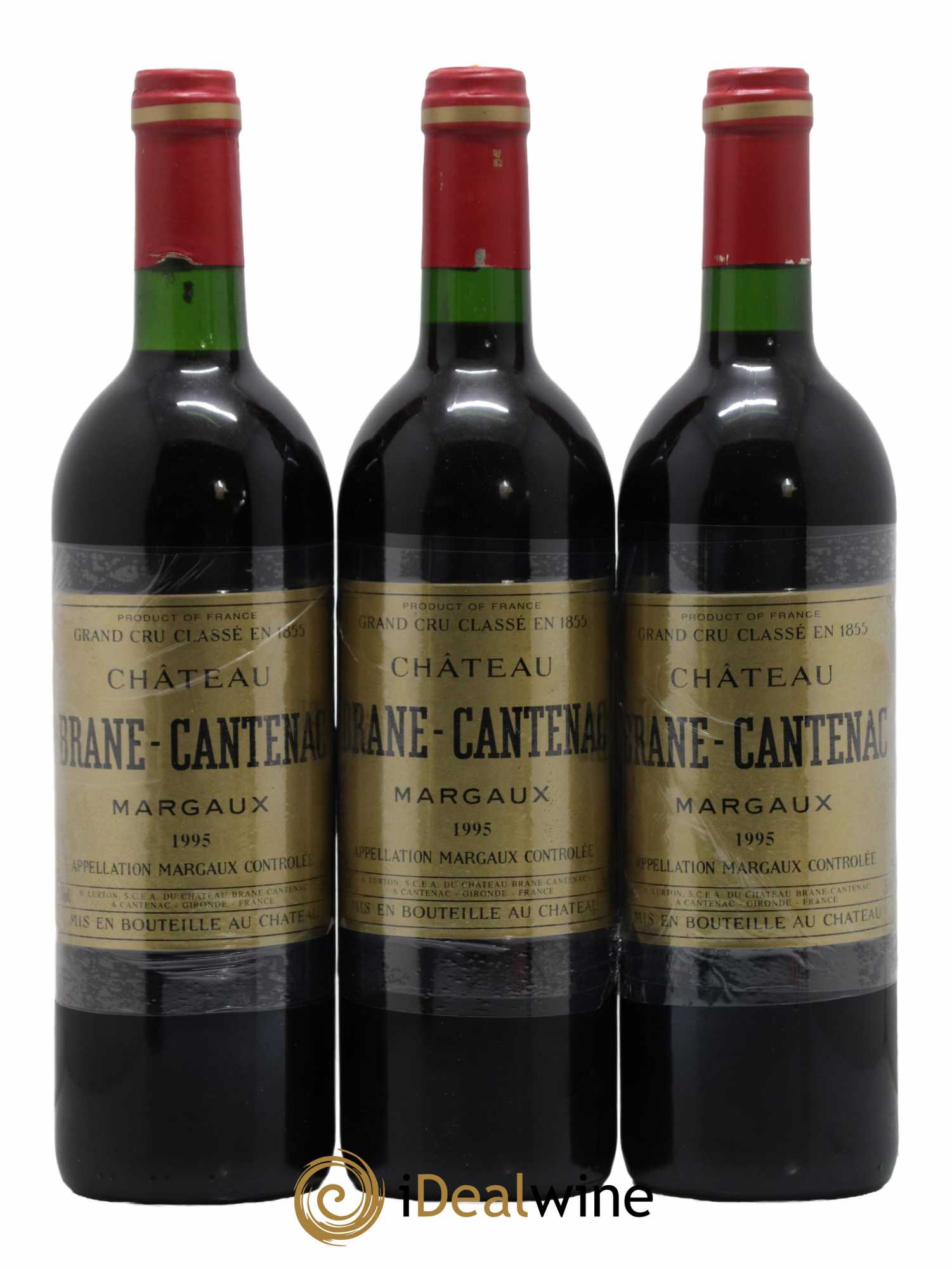 Château Brane Cantenac 2ème Grand Cru Classé 1995 - Lot de 12 bouteilles - 3