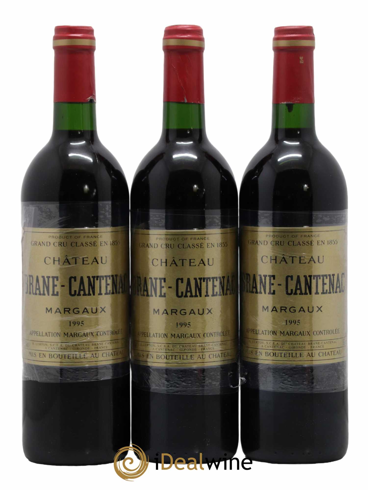 Château Brane Cantenac 2ème Grand Cru Classé 1995 - Lot de 12 bouteilles - 4