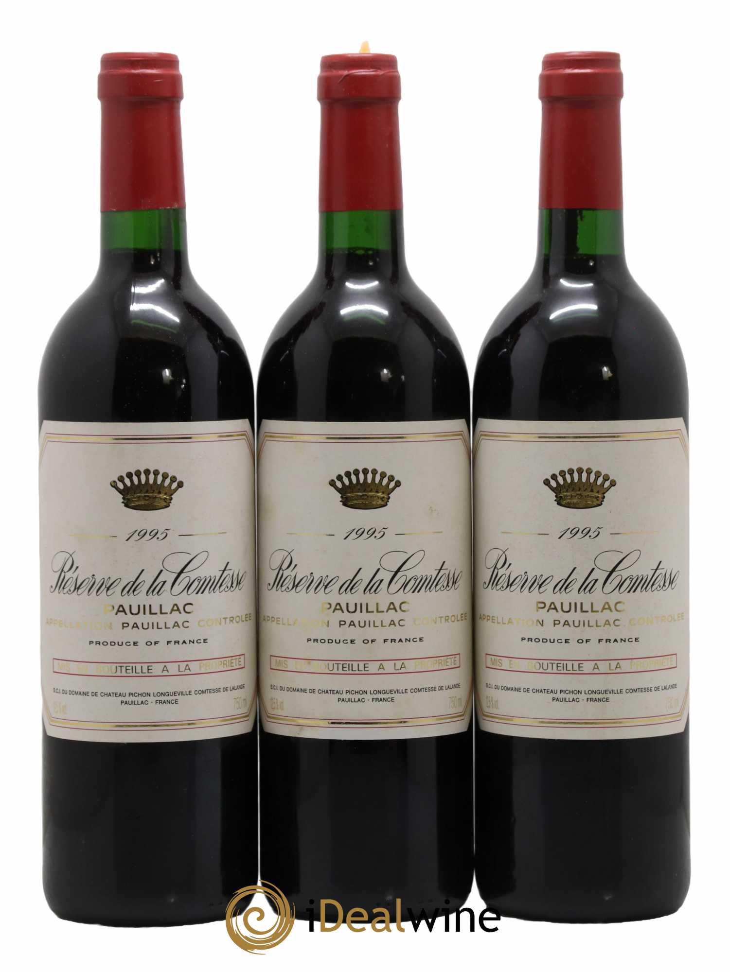 Réserve de la Comtesse Second Vin 1995 - Lot de 12 bouteilles - 2