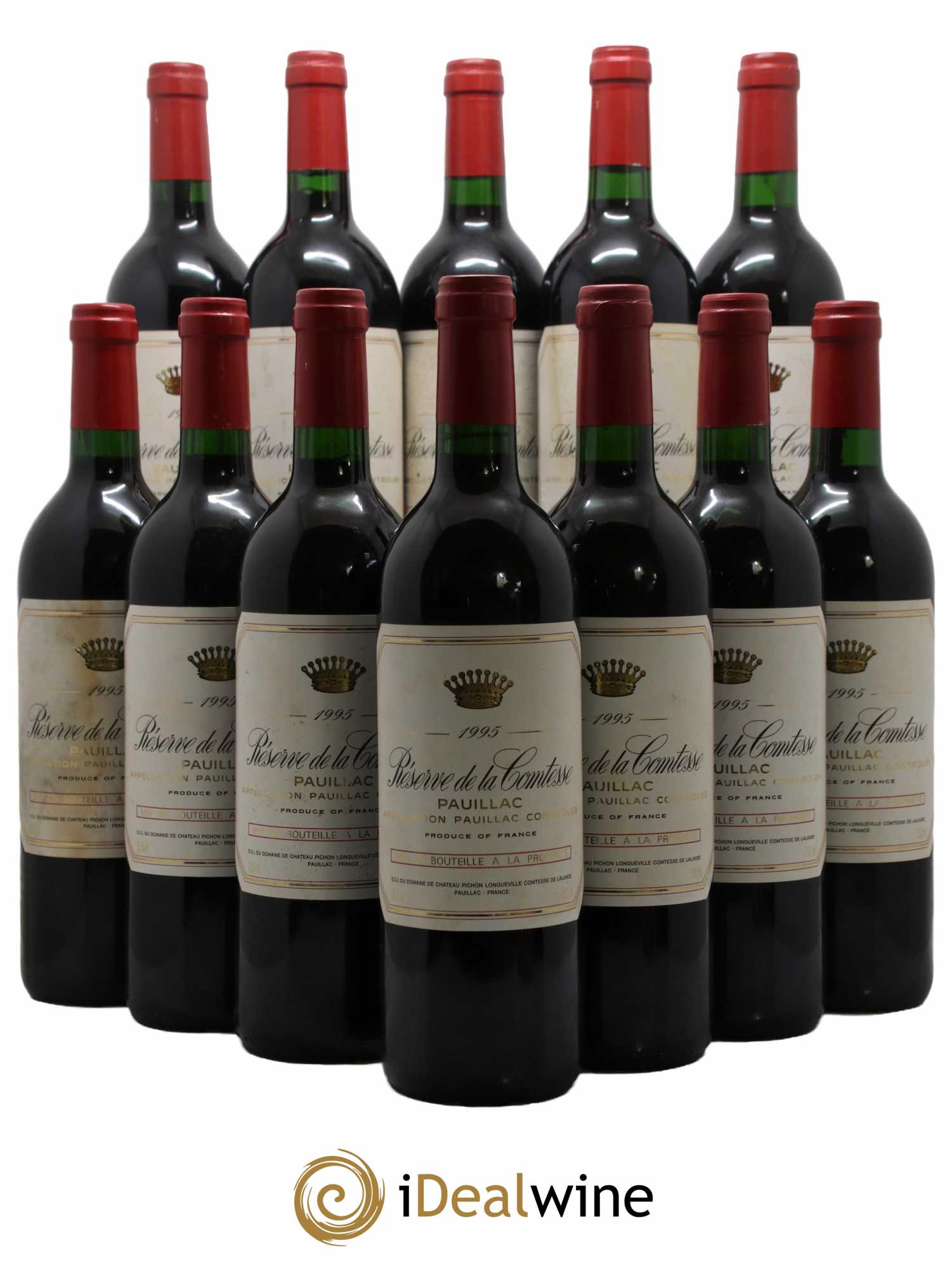 Réserve de la Comtesse Second Vin 1995 - Lot de 12 bouteilles - 0