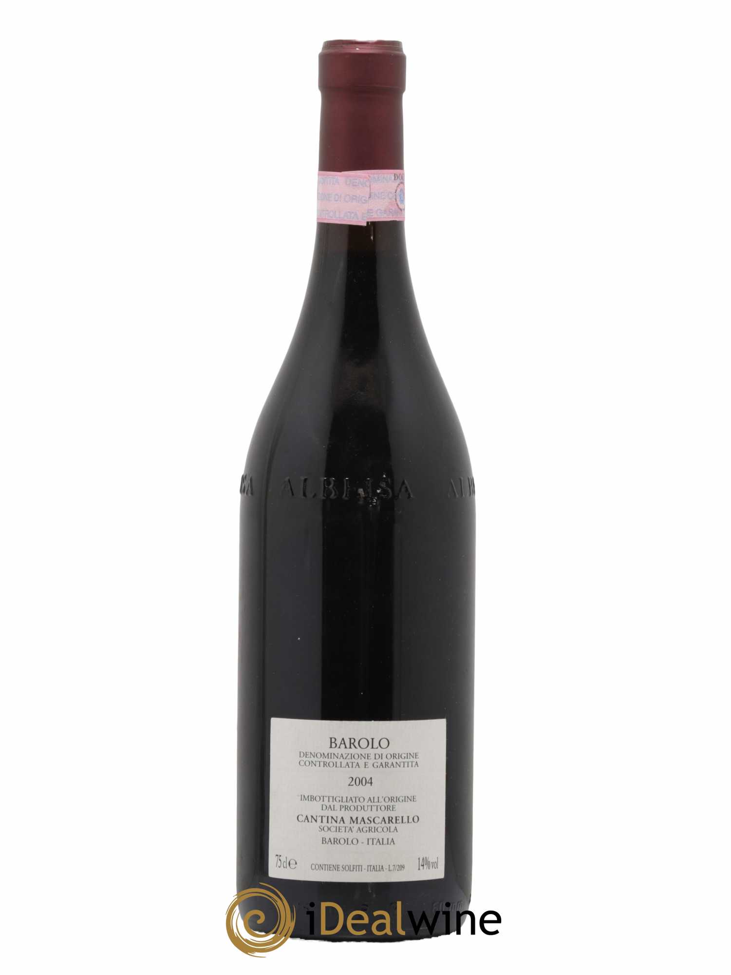 Barolo DOCG Bartolo Mascarello 2004 - Lot de 1 bouteille - 1